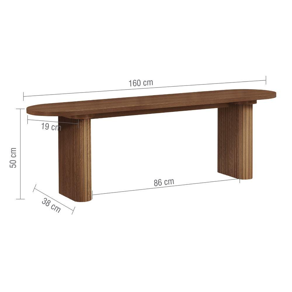 Brown - Birlea - Axel Dining Bench - 10