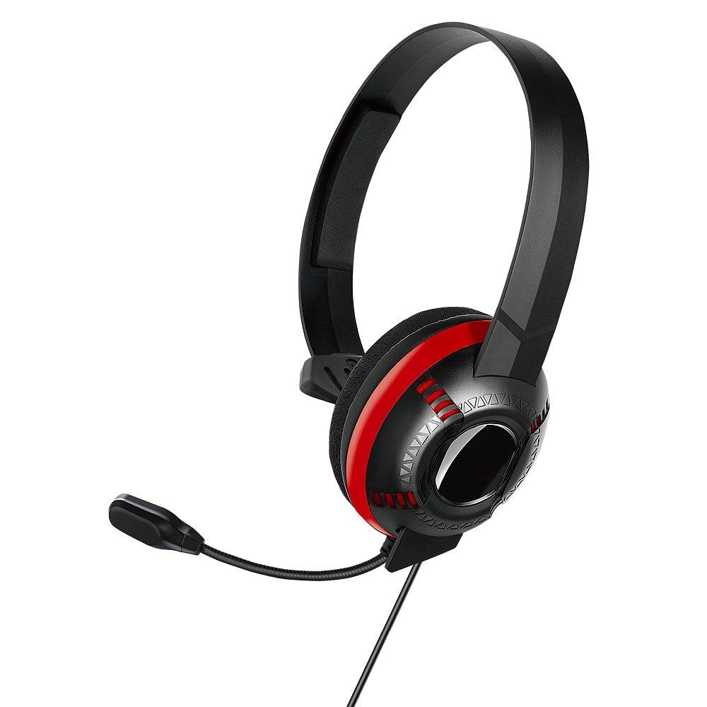 Black - GAMEware - Mono Switch Chat Headset - 2
