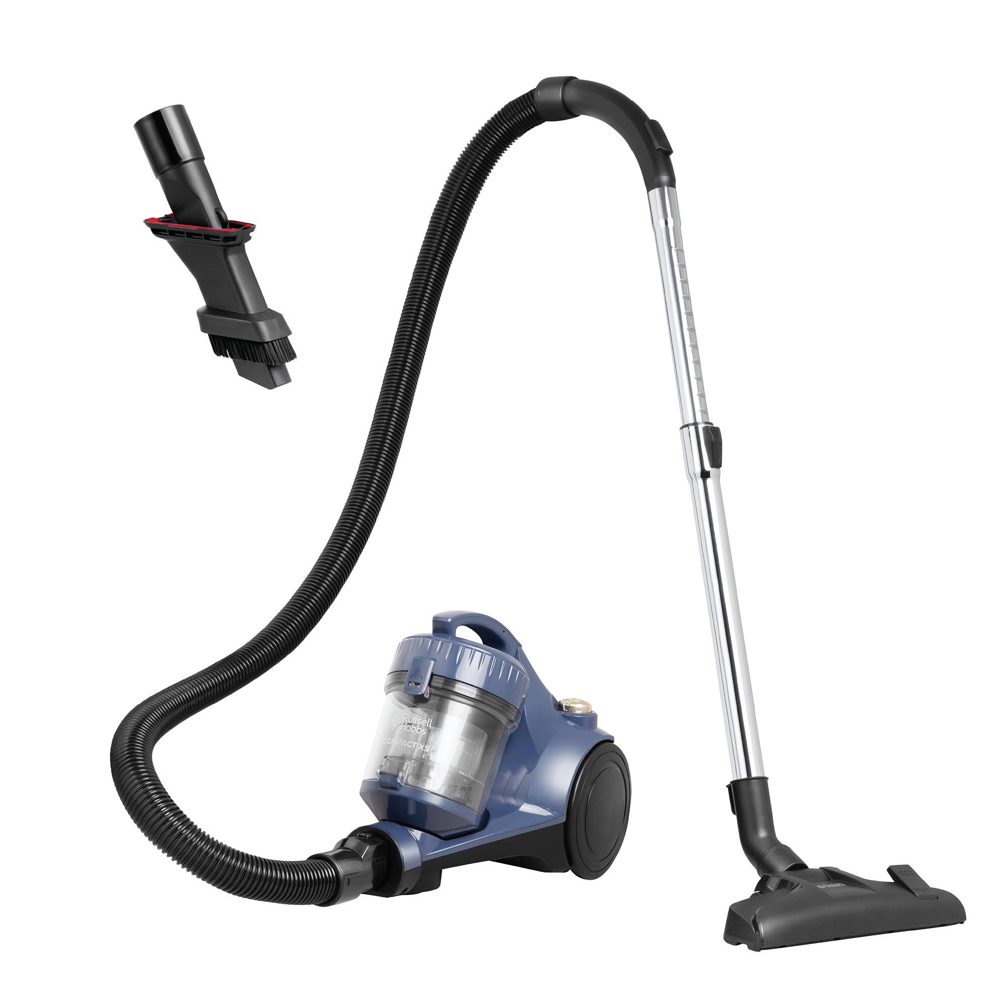 Blue And Gold - Russell Hobbs - RHCV1612BG Compact XS Cylinder Vacuum- Blue & Gold - 2