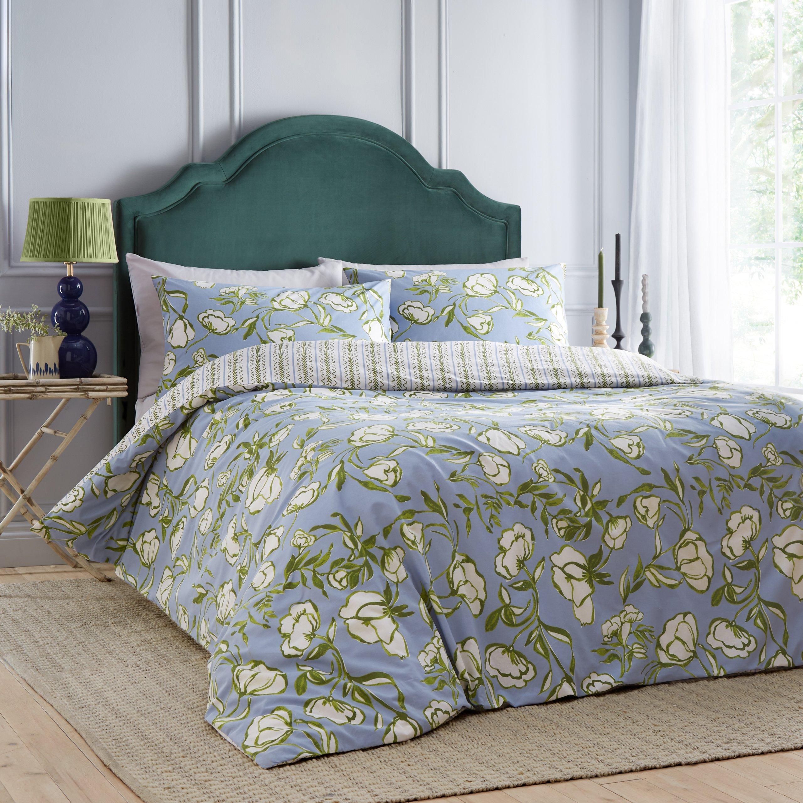 French Blue - Wylder - Albera Floral Duvet Set - 4