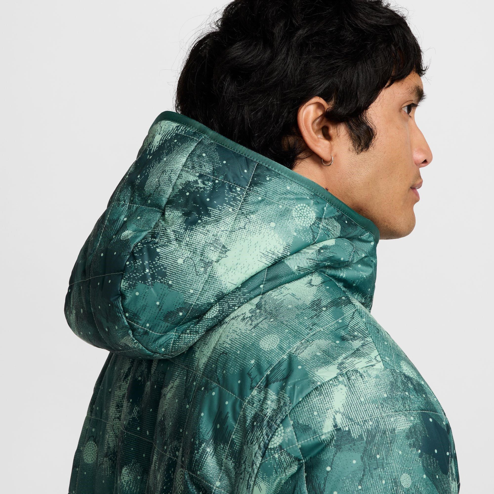 Enamel Green - Nike - Hotspur FC Fleece-Lined Hooded Jacket Mens - 11