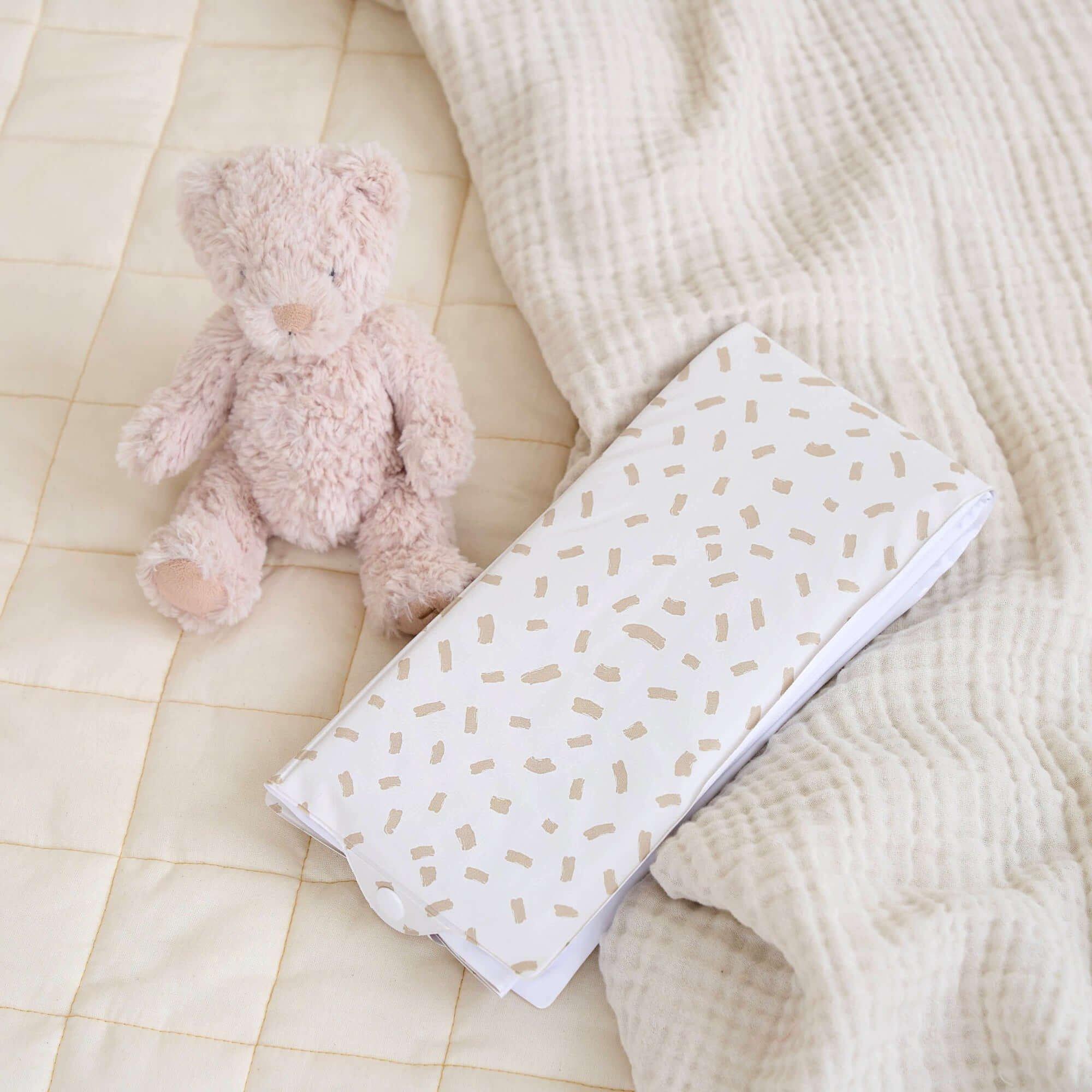 Multi - Clair De Lune - Dash Wedge and Travel Changing Mat Bundle - 3