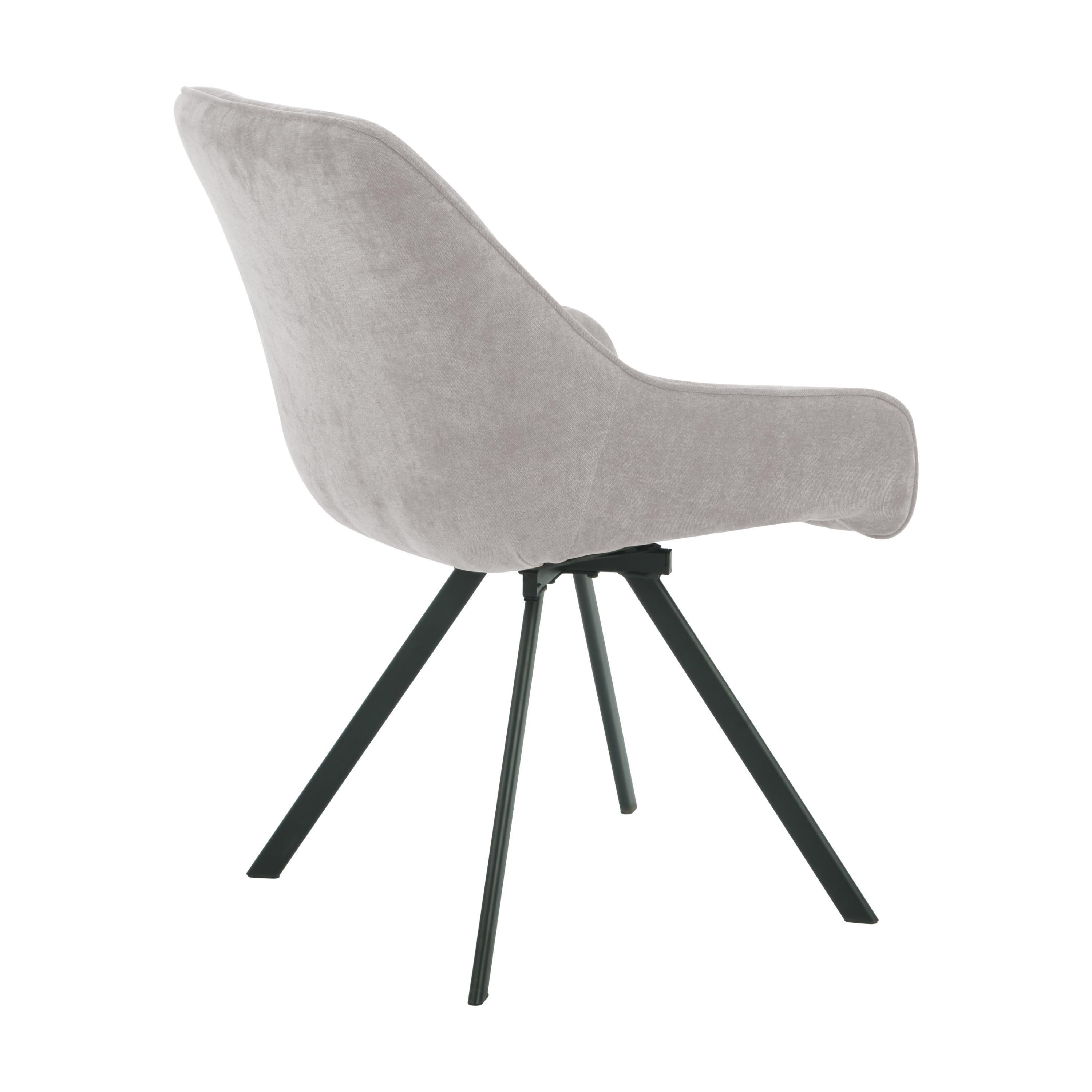 Dark Oatmeal - Shankar - Set of 2 Lockton Upholstered Dining Chairs - 2