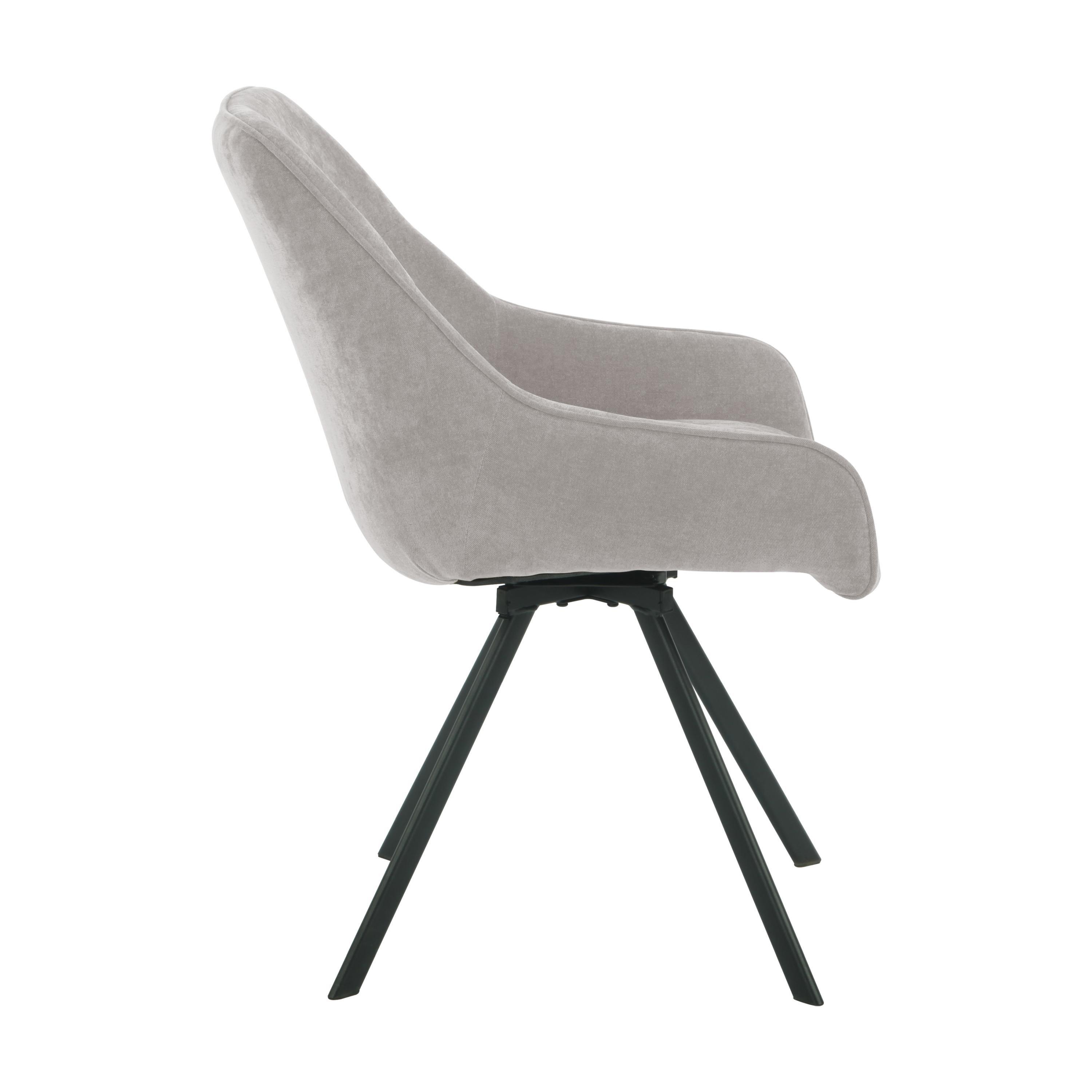 Dark Oatmeal - Shankar - Set of 2 Lockton Upholstered Dining Chairs - 3