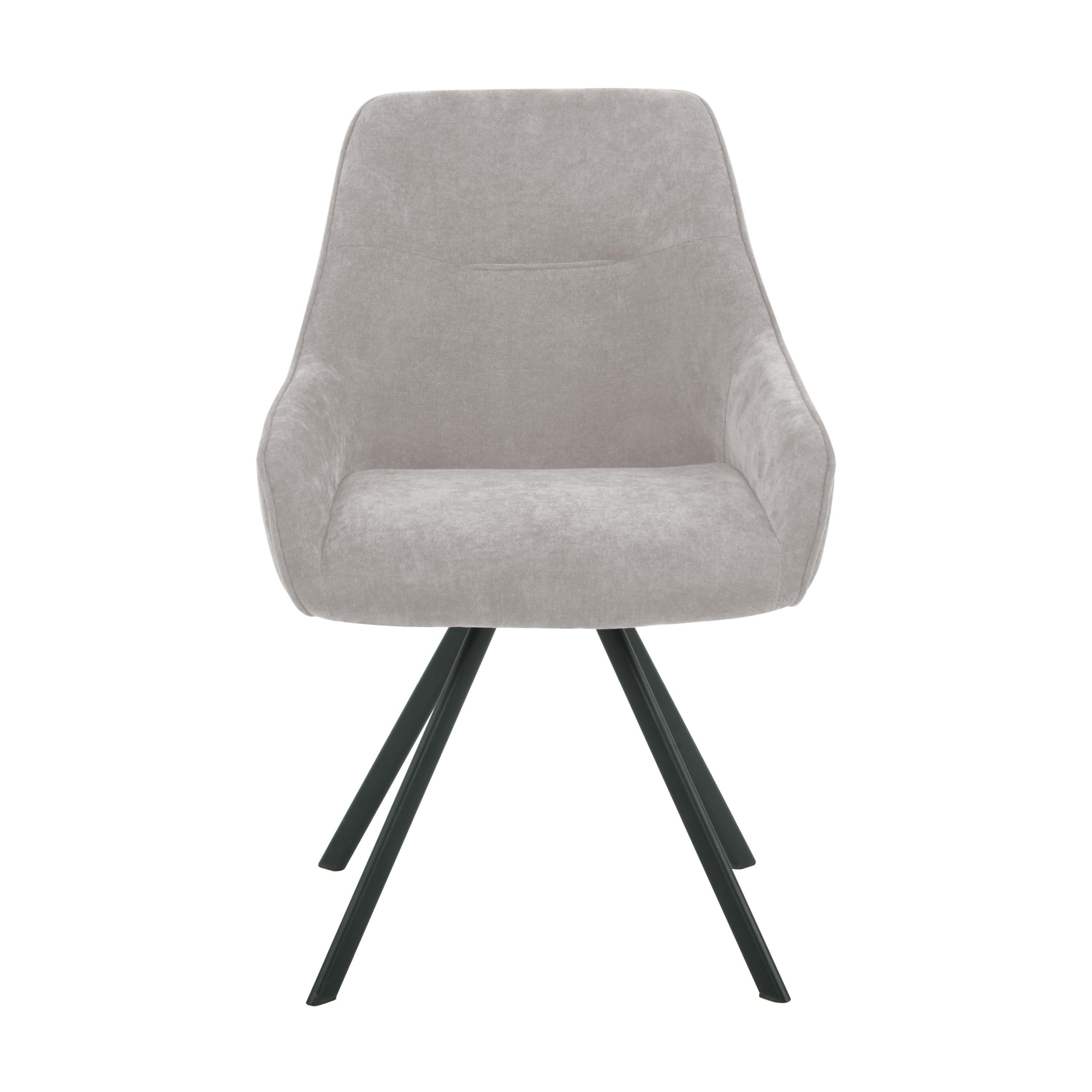 Dark Oatmeal - Shankar - Set of 2 Lockton Upholstered Dining Chairs - 4