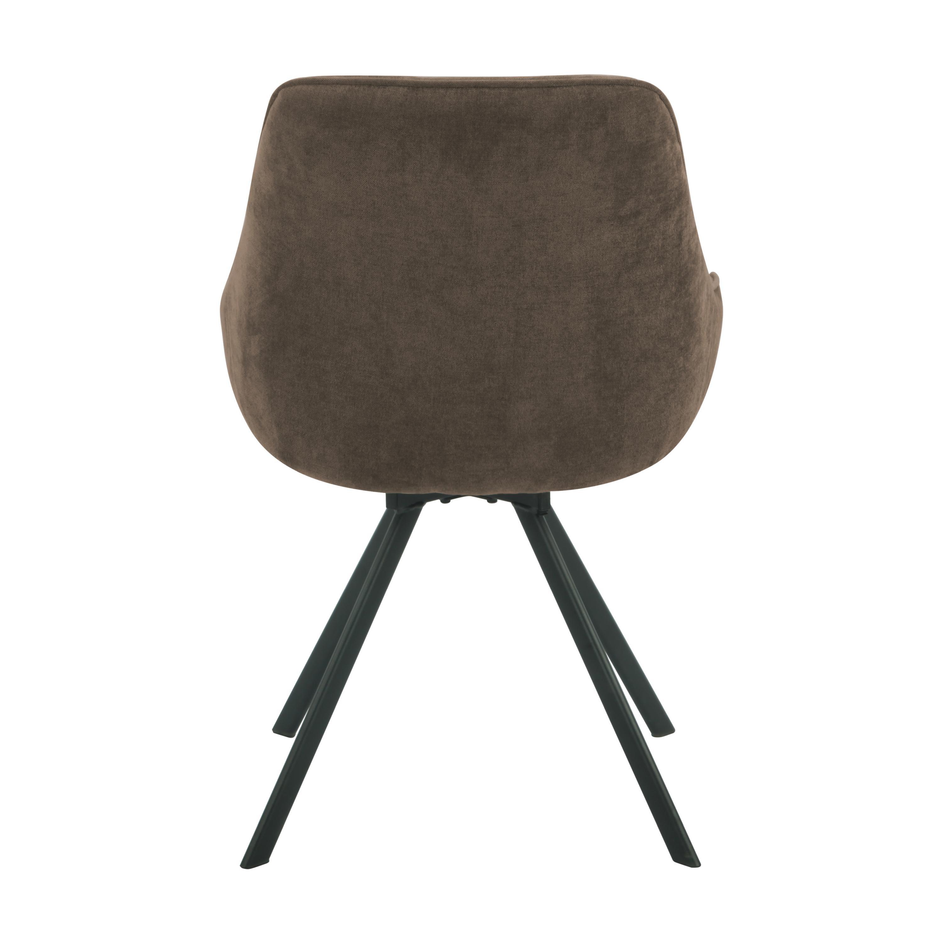 Brown - Shankar - Set of 2 Lockton Upholstered Dining Chairs - 5