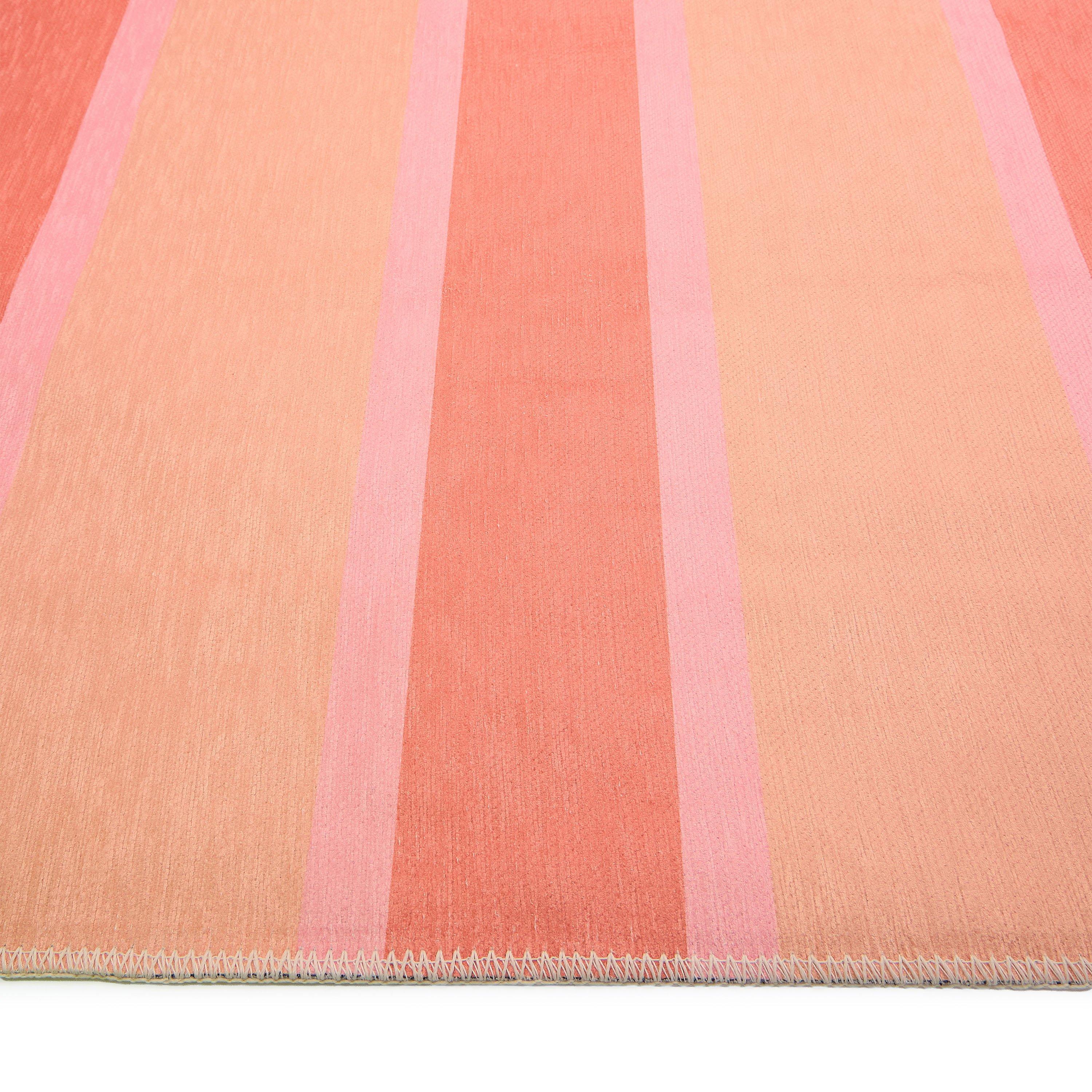 Pink - Origin - Washable Sorbet Stripe - 3