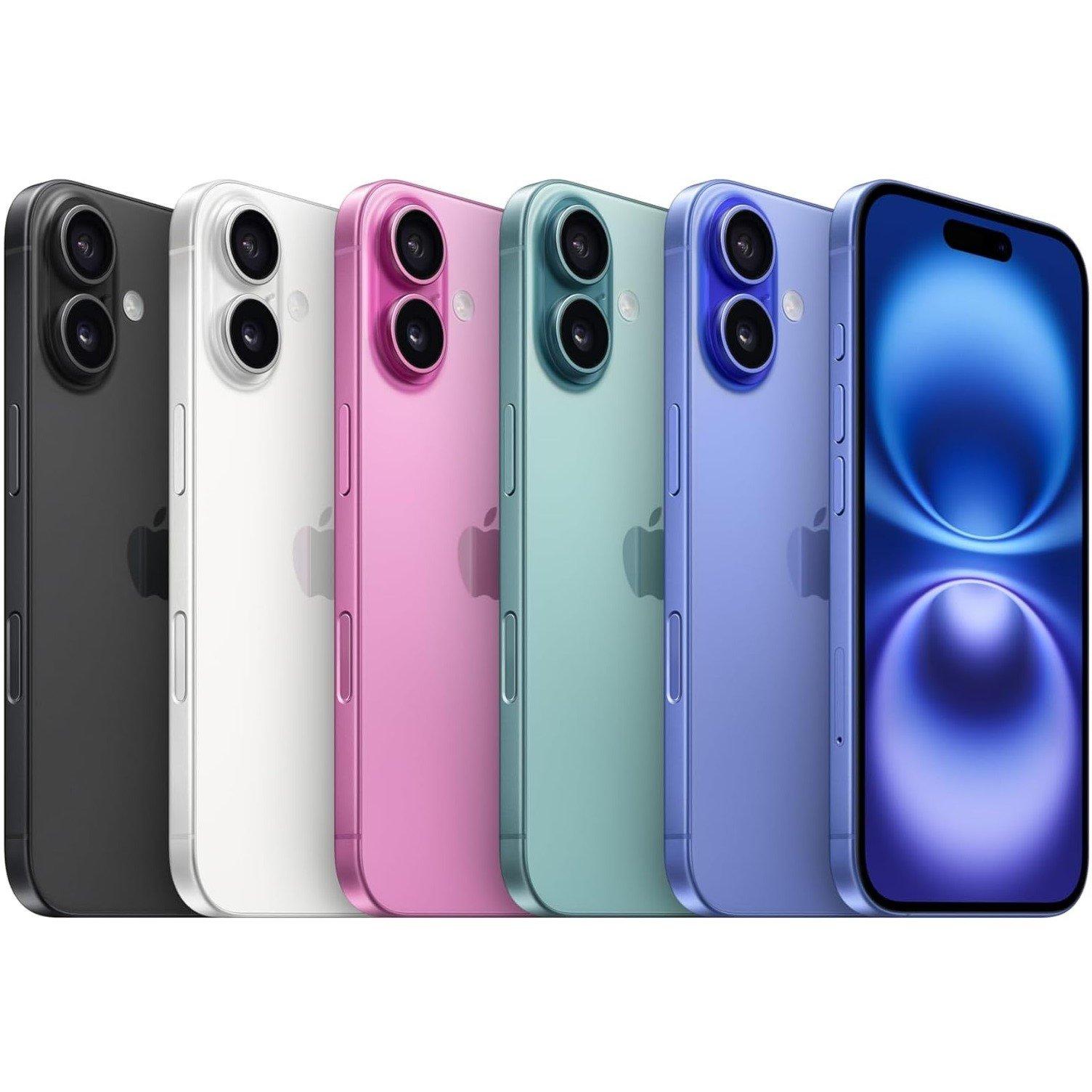 White - Apple - APPLE iPhone 16 Bundle - 4