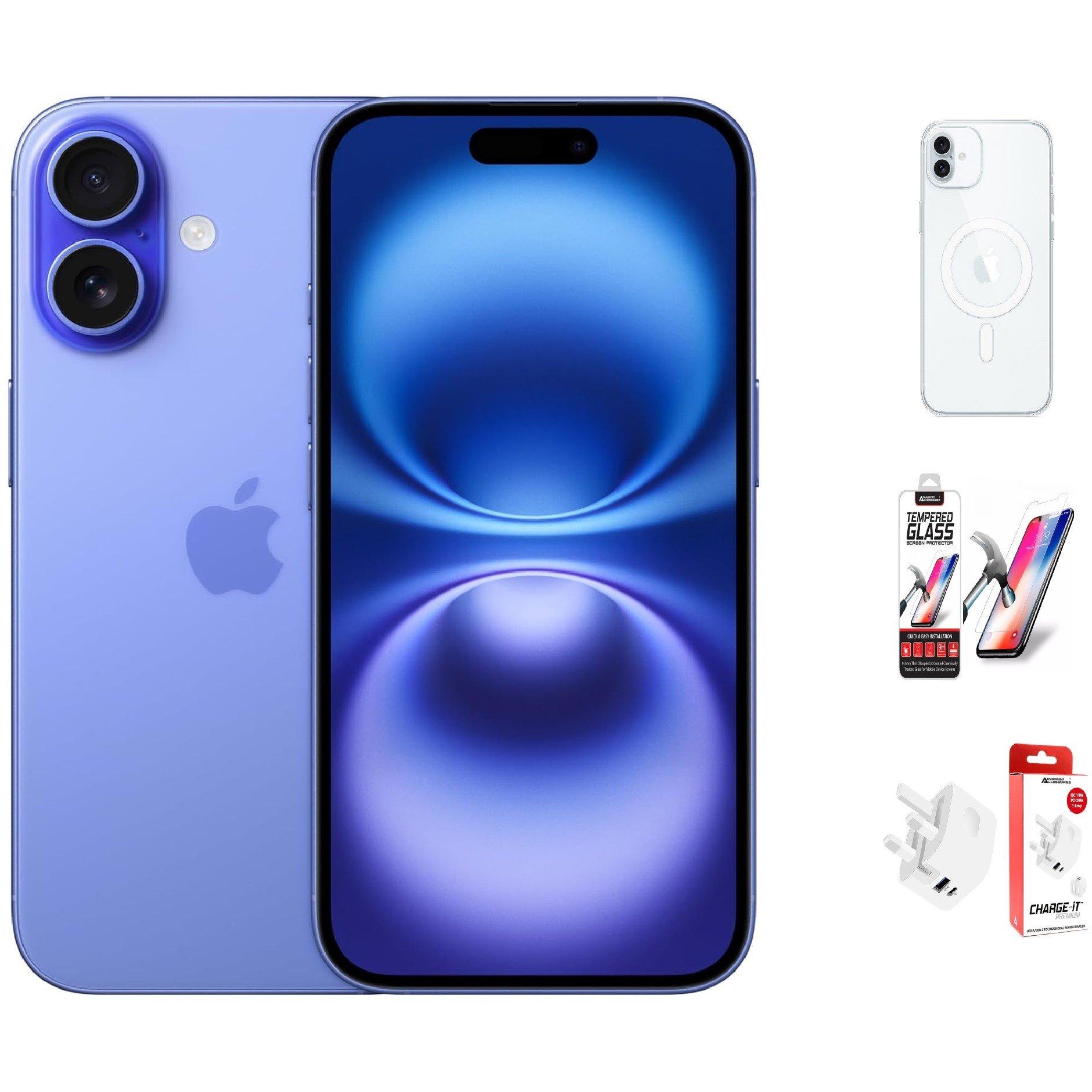 Ultra Marine - Apple - APPLE iPhone 16 Bundle - 1