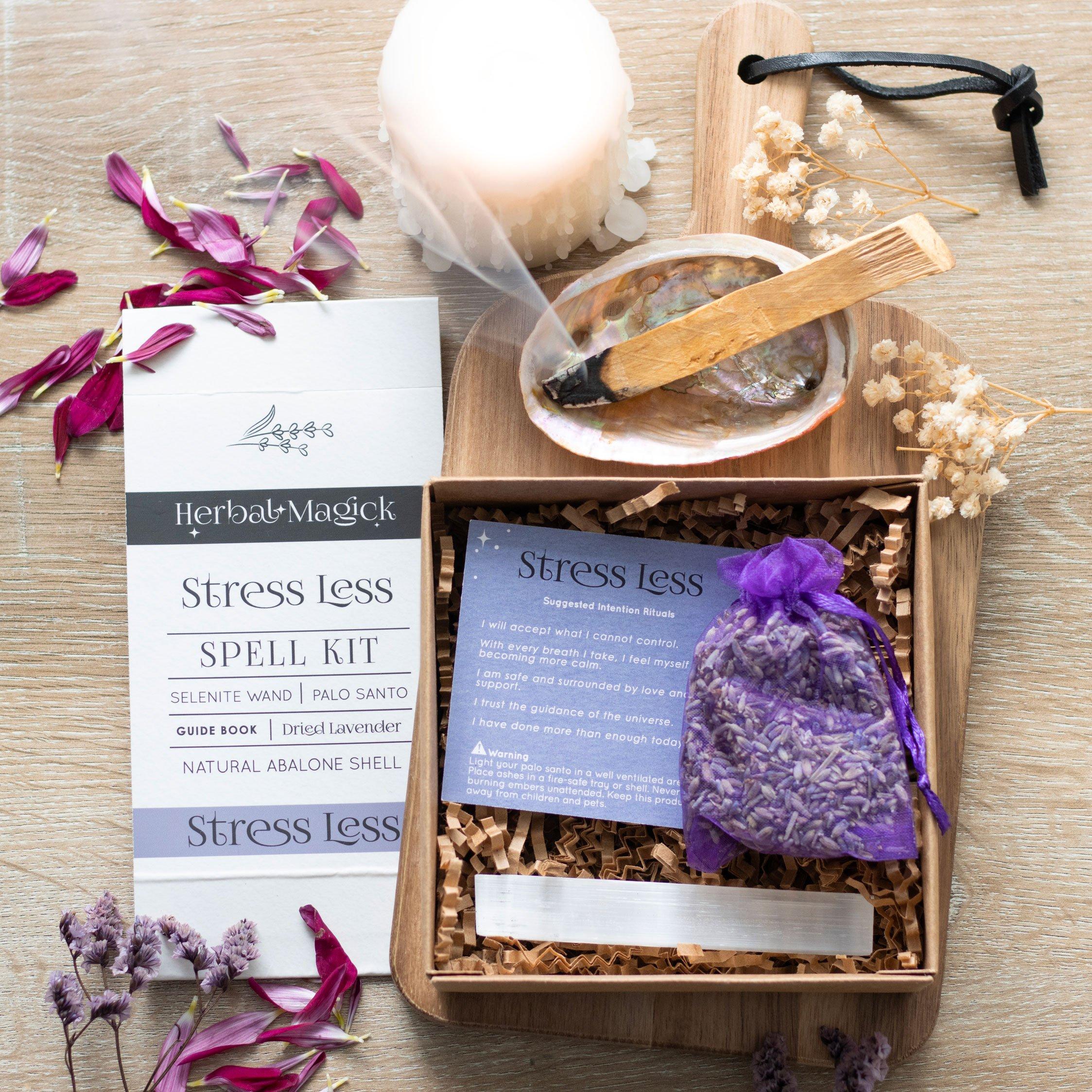 Something Different Herbal Magick Stress Less Spell Kit
