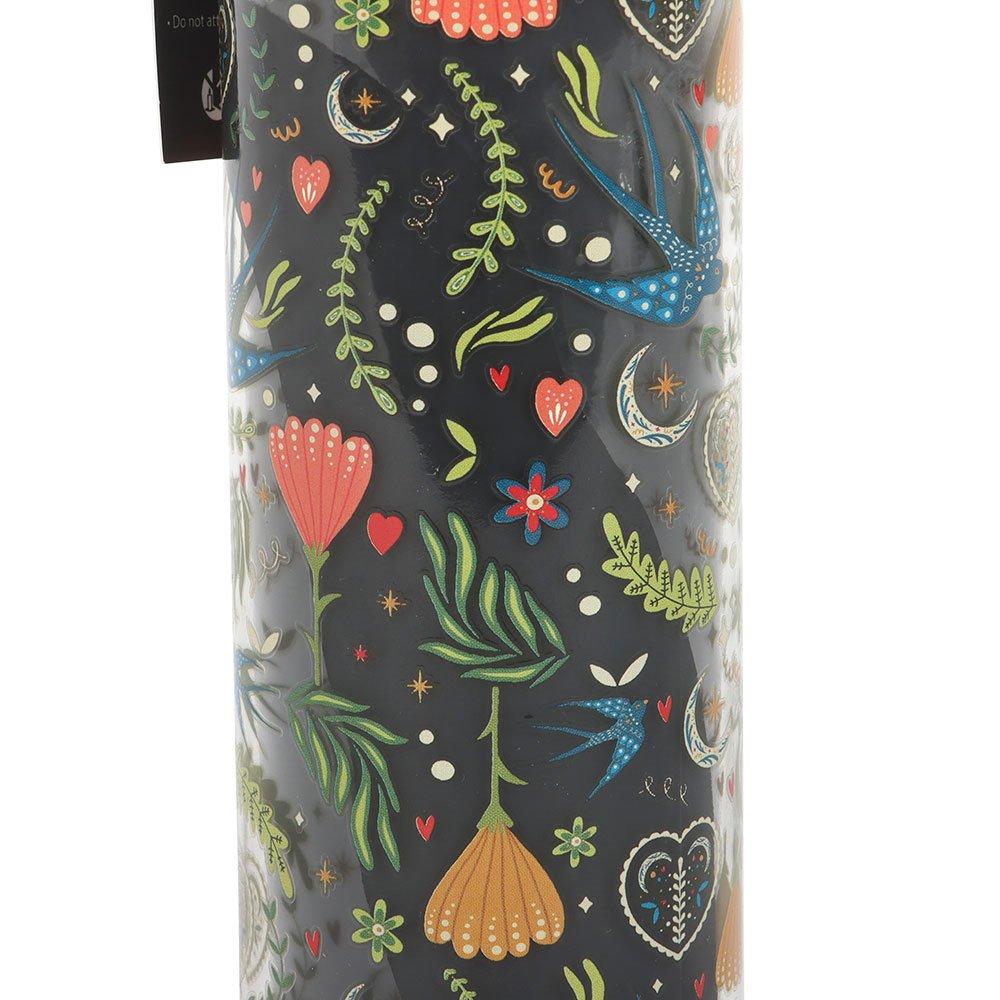 Black - Something Different - Midnight Bloom Print French Tulip Tube Candle - 3