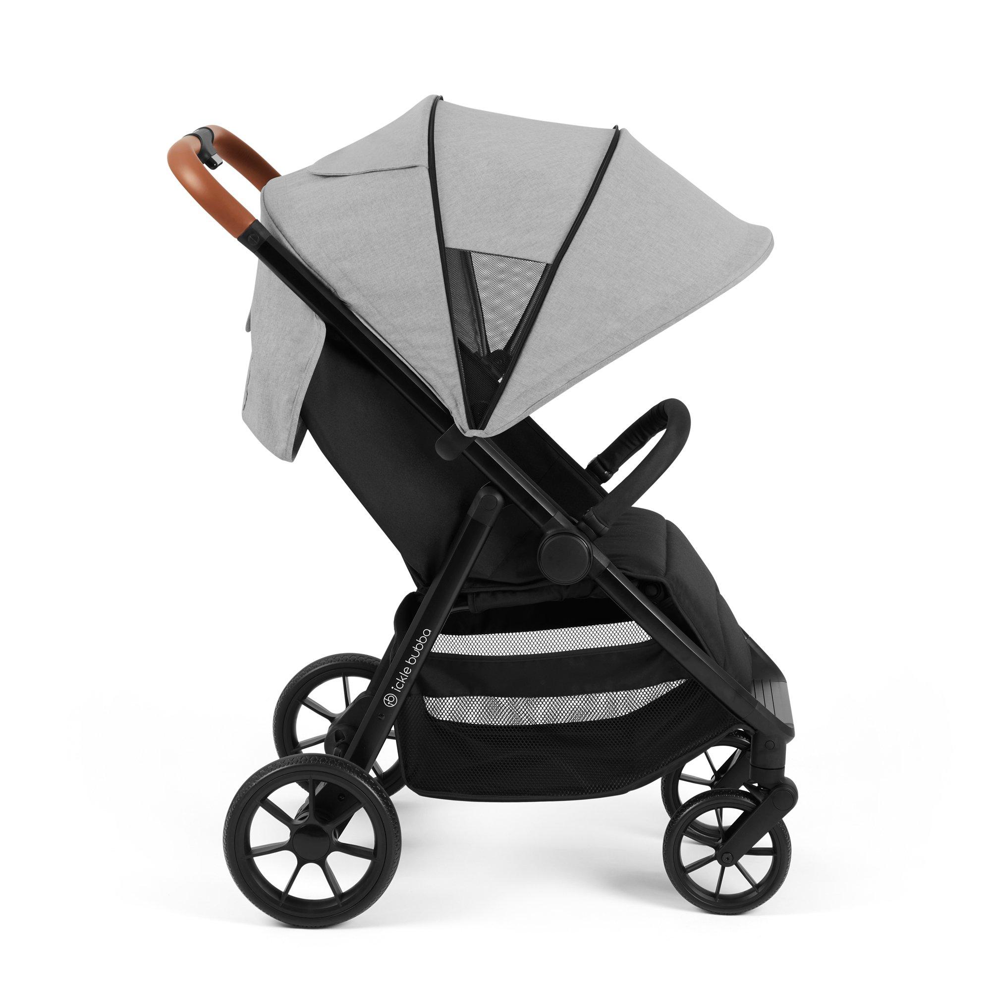 Pearl Grey - Ickle Bubba - Stomp Stride Stroller - Max - 3