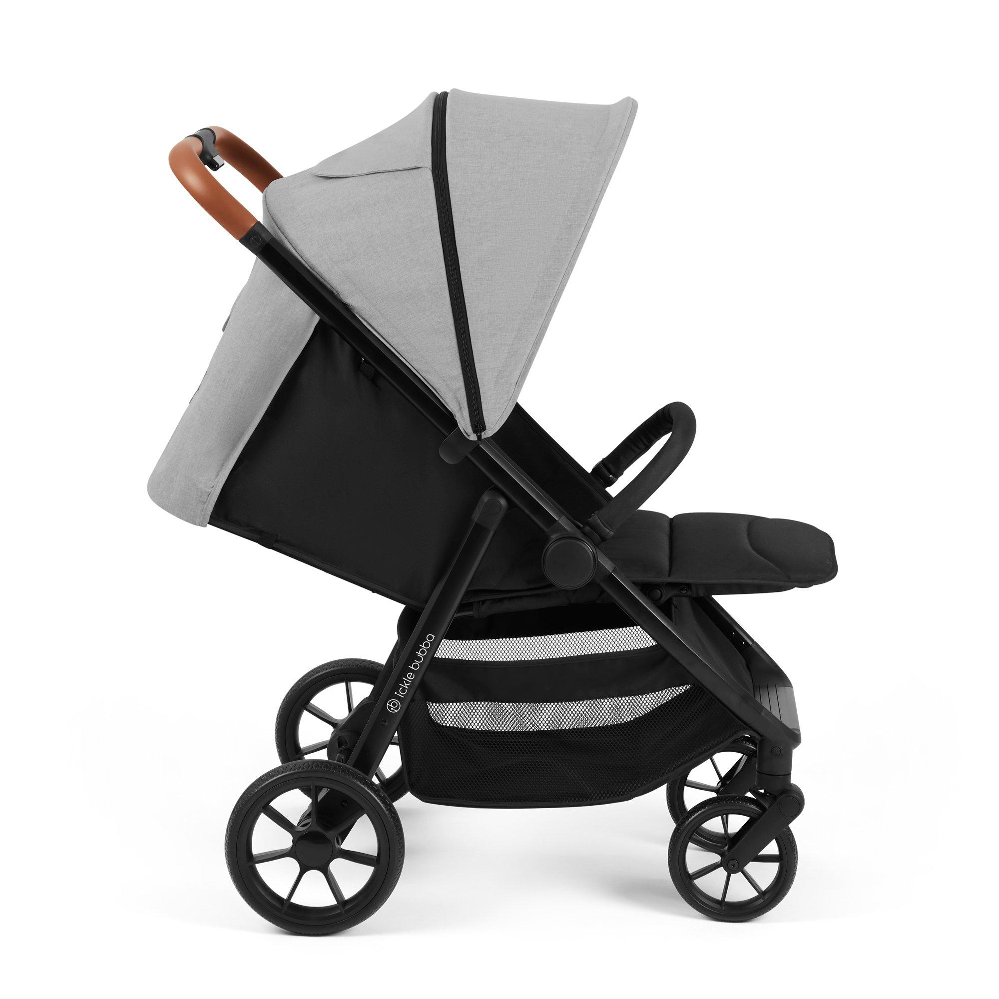 Pearl Grey - Ickle Bubba - Stomp Stride Stroller - Max - 4