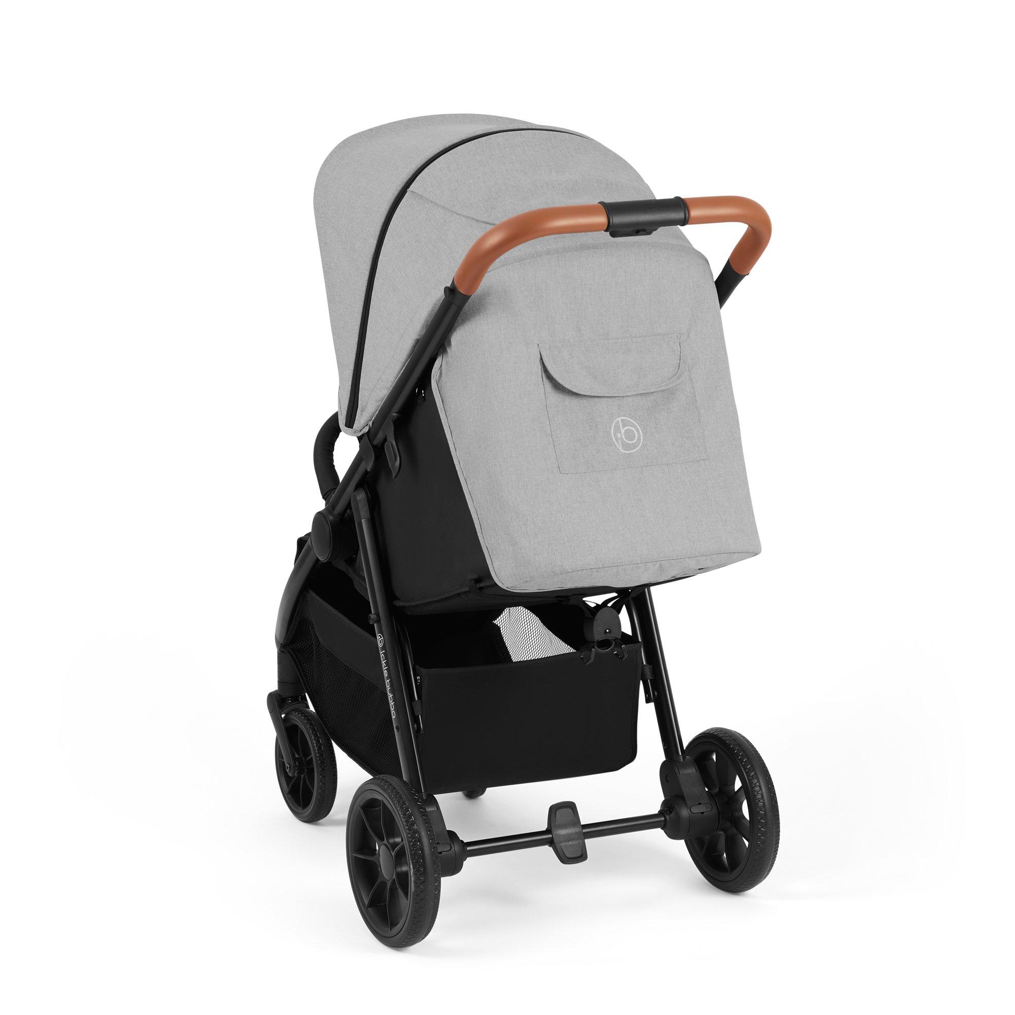 Pearl Grey - Ickle Bubba - Stomp Stride Stroller - Max - 5