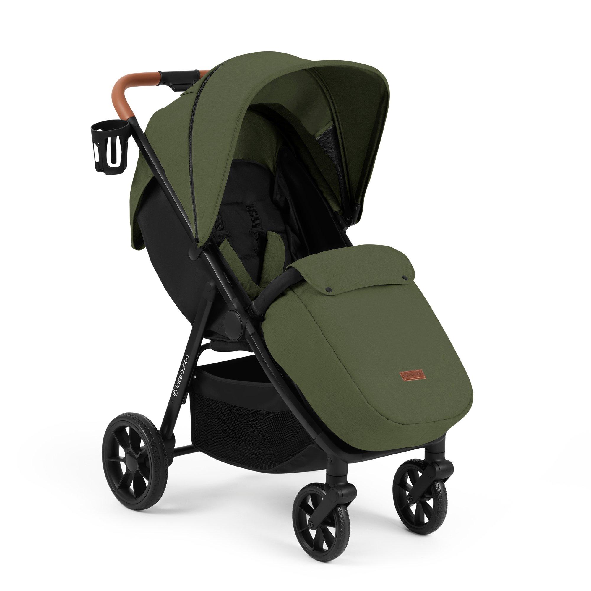 Ickle Bubba  Newborn Stomp Stride Stroller - Max - Woodland - one