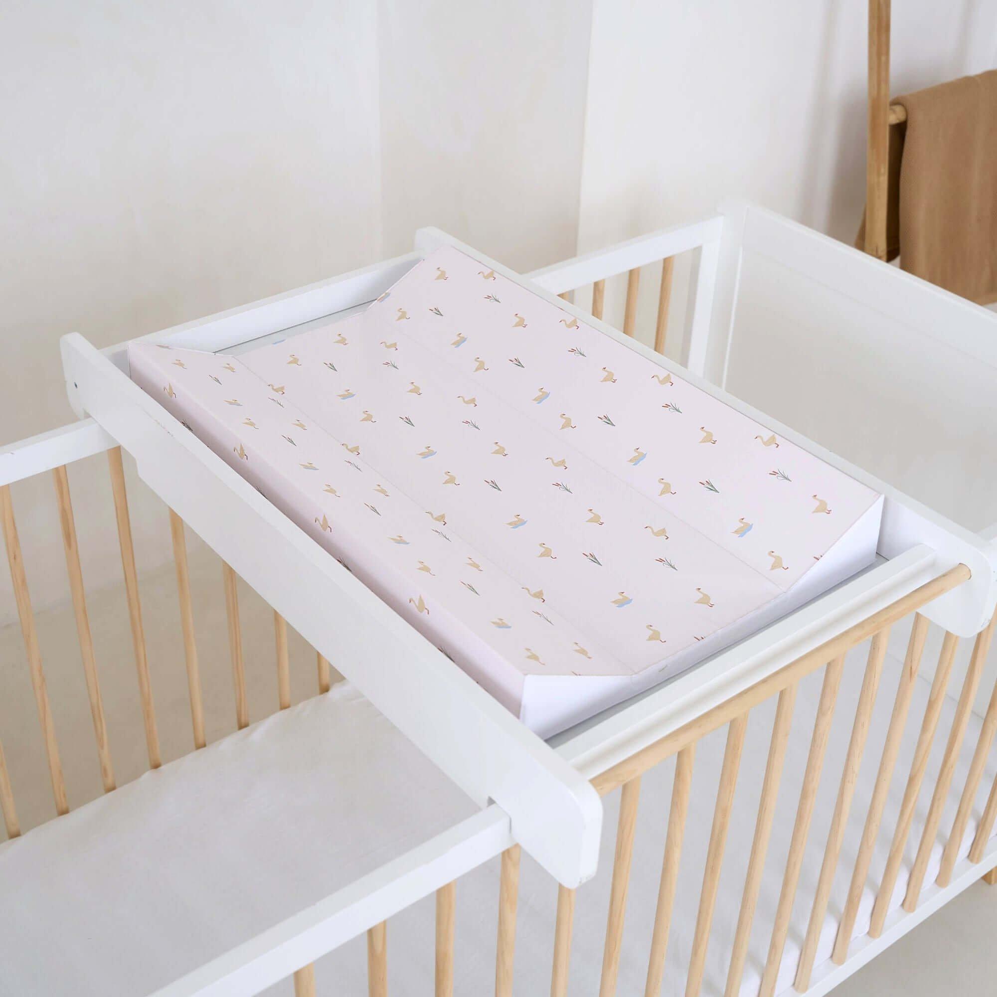Multi - Clair De Lune - Duckling Wedge and Travel Changing Mat Bundle - 3