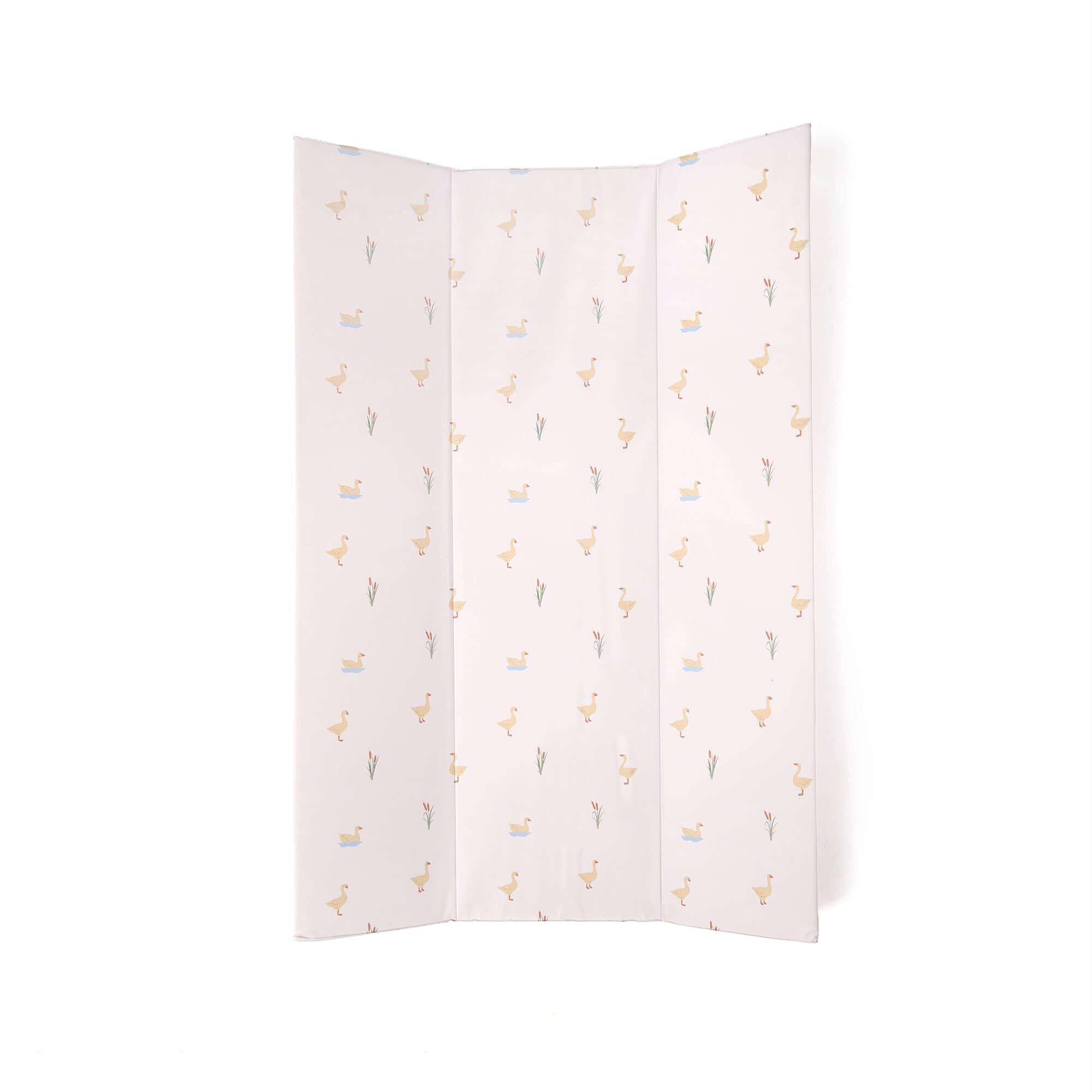 Multi - Clair De Lune - Duckling Wedge and Travel Changing Mat Bundle - 7