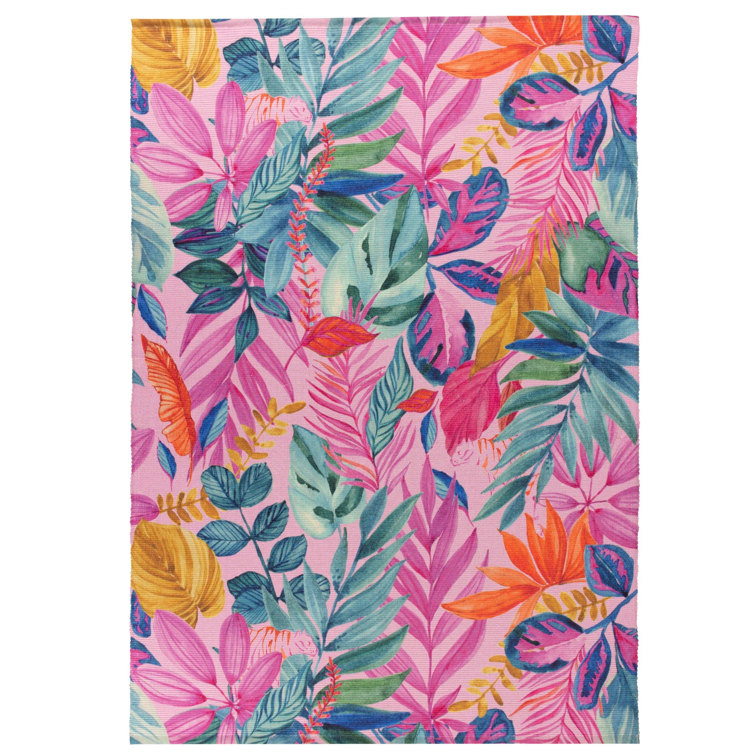 Pink - furn. - Psychedelicjungle Washable Outdoor Rug - 3