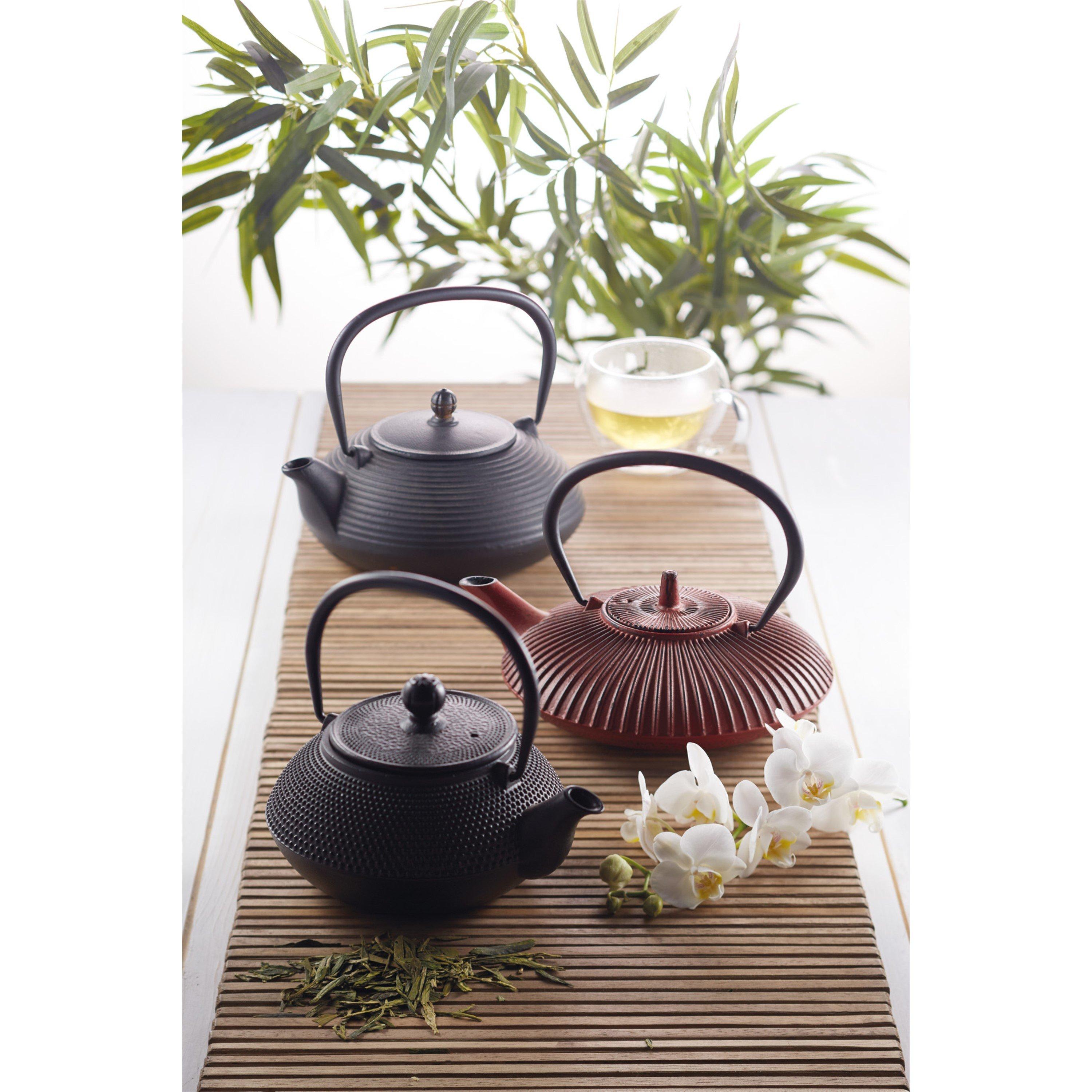 Black - La Cafetiere - La Cafetière Japanese Teapot with Infuser Basket - 2