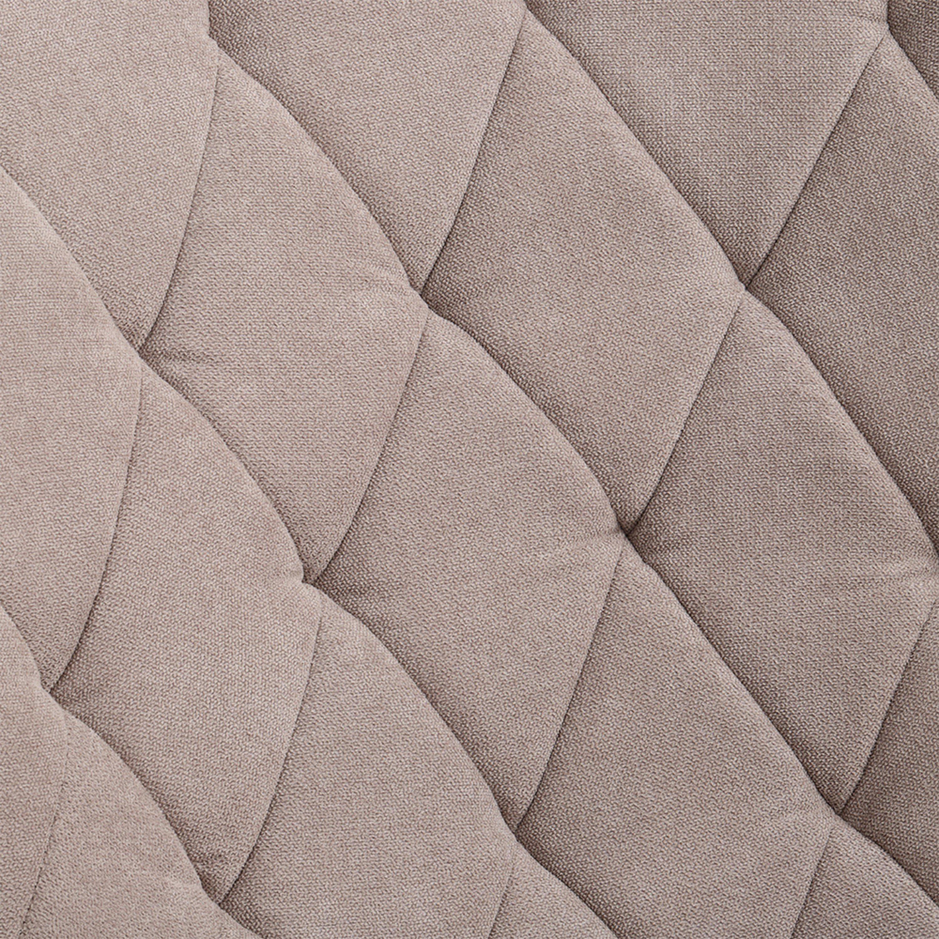 Grey - Kabinet UK - Modern Upholstered Rocking Chair Light Grey - 7