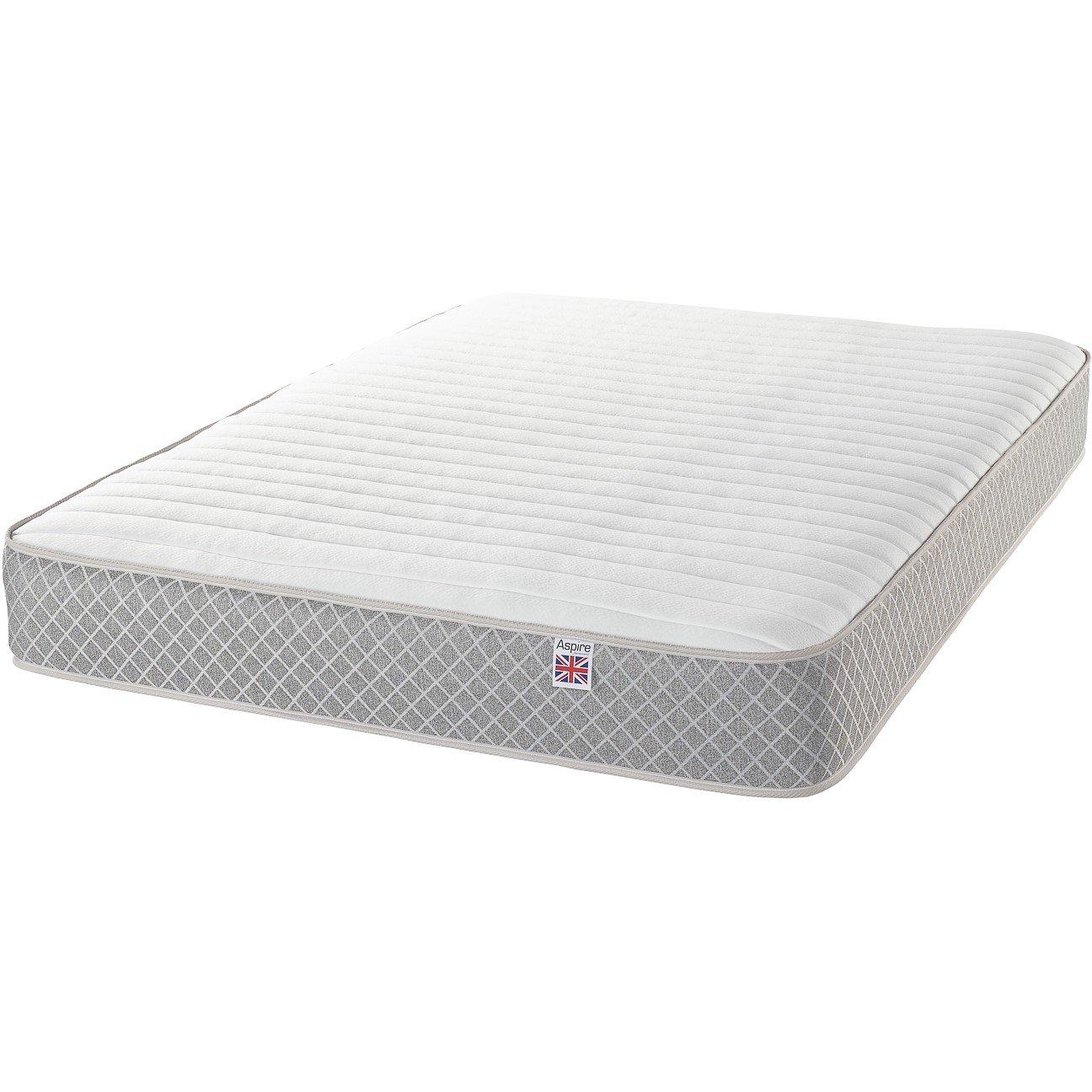 White - Aspire - Dual Layer Pro Hybrid Mattress - 4