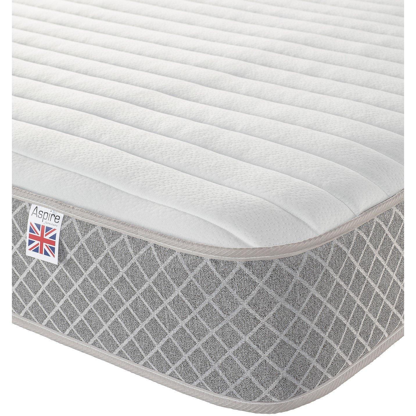 White - Aspire - Dual Layer Pro Hybrid Mattress - 5