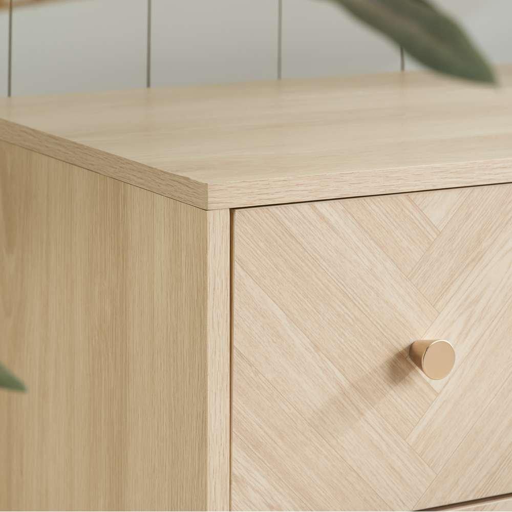 Nude - Birlea - Herringford 6 Drawer Chest - 2
