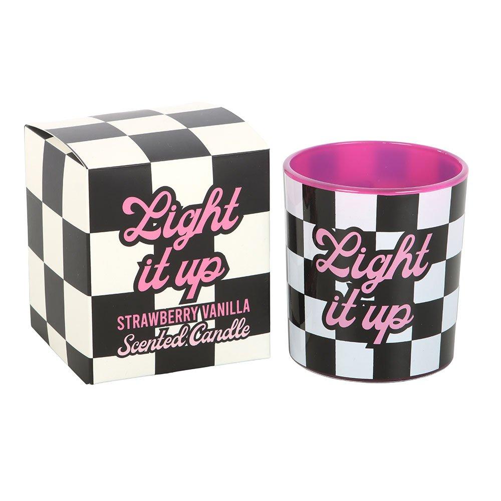 Pink - Something Different - Light It Up Strawberry Vanilla Candle - 2