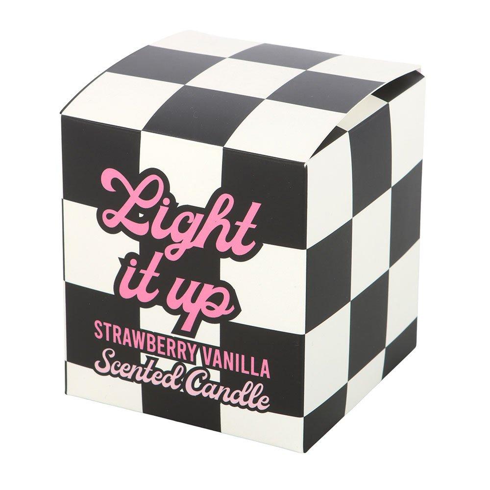 Pink - Something Different - Light It Up Strawberry Vanilla Candle - 4