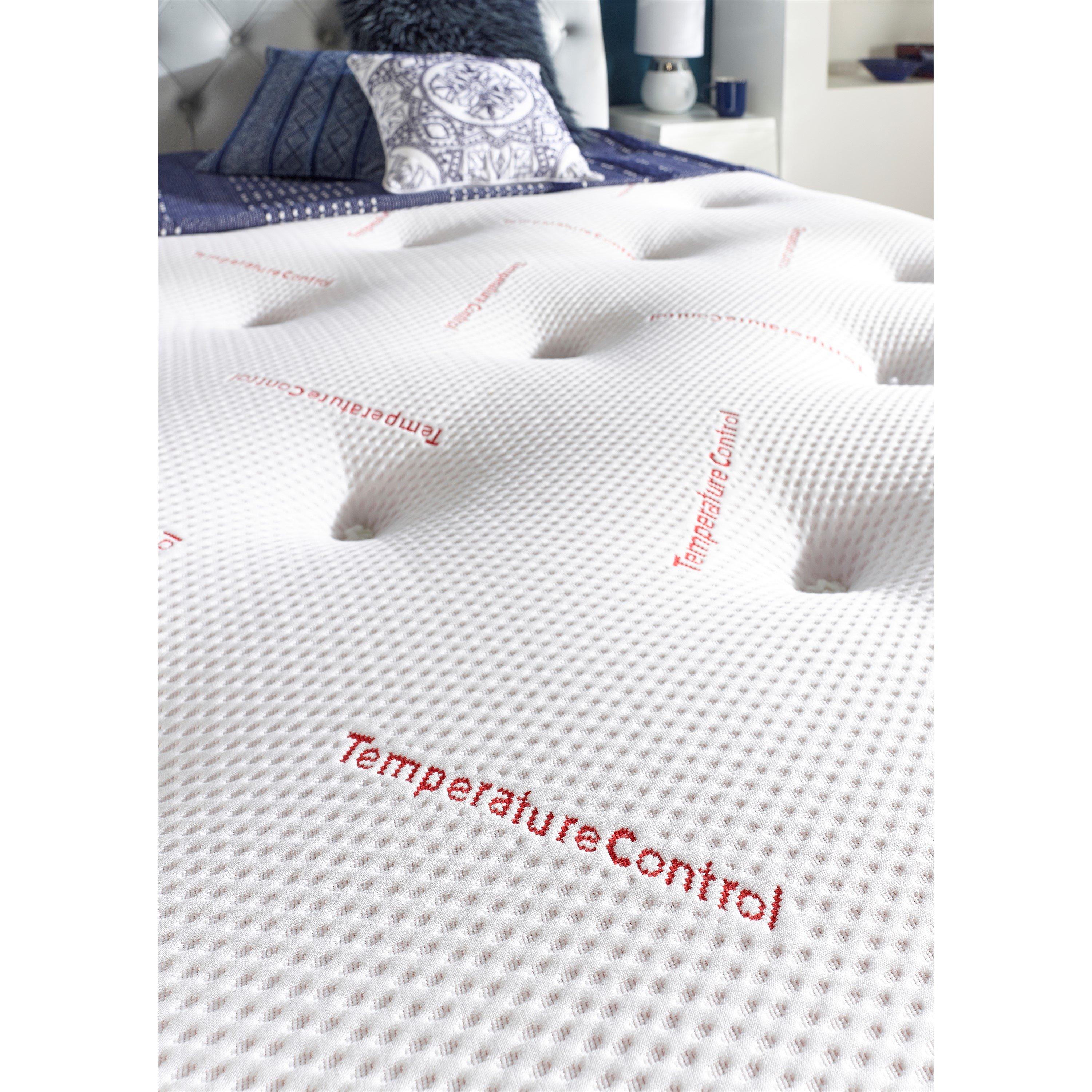 White - Aspire - Temperature Control Mattress - 5