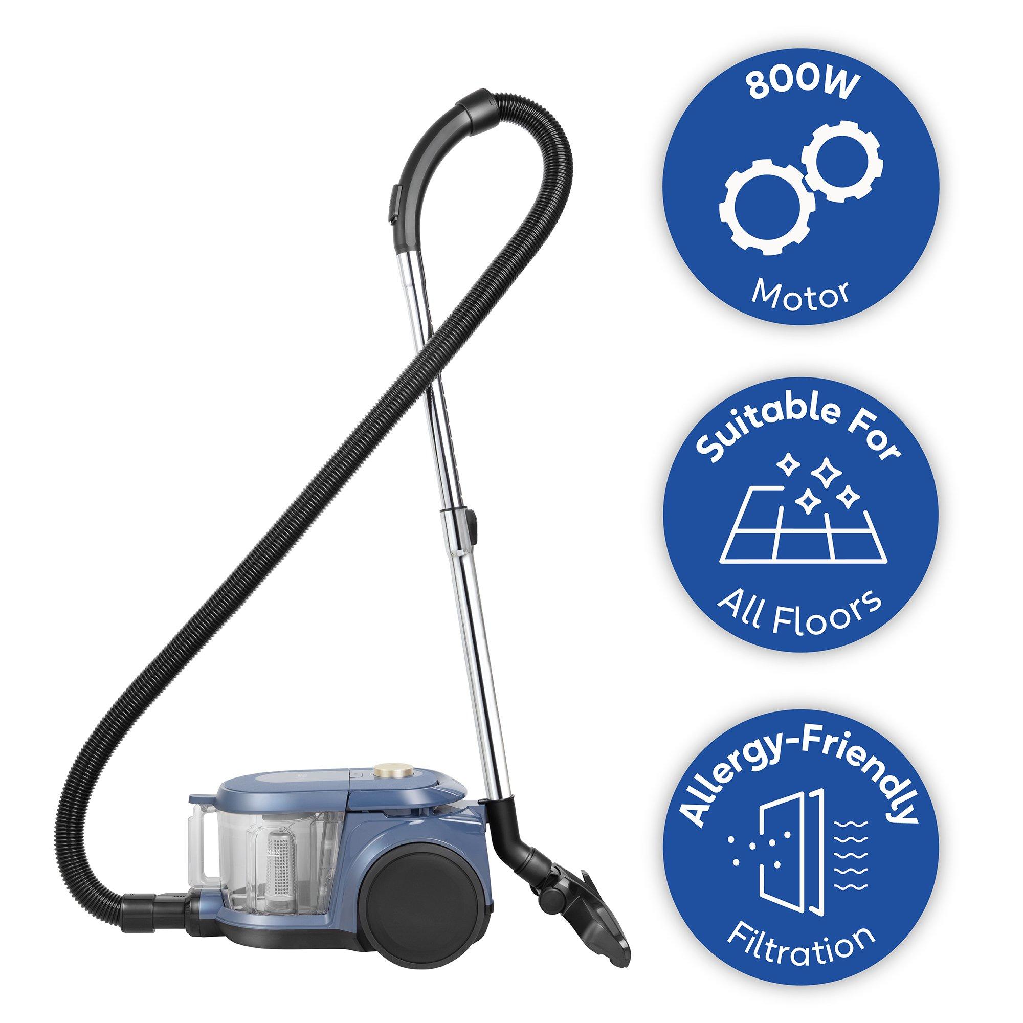 Blue And Gold - Russell Hobbs - RHCV5601BG 3L Cylinder Vacuum in Blue & Gold - 12