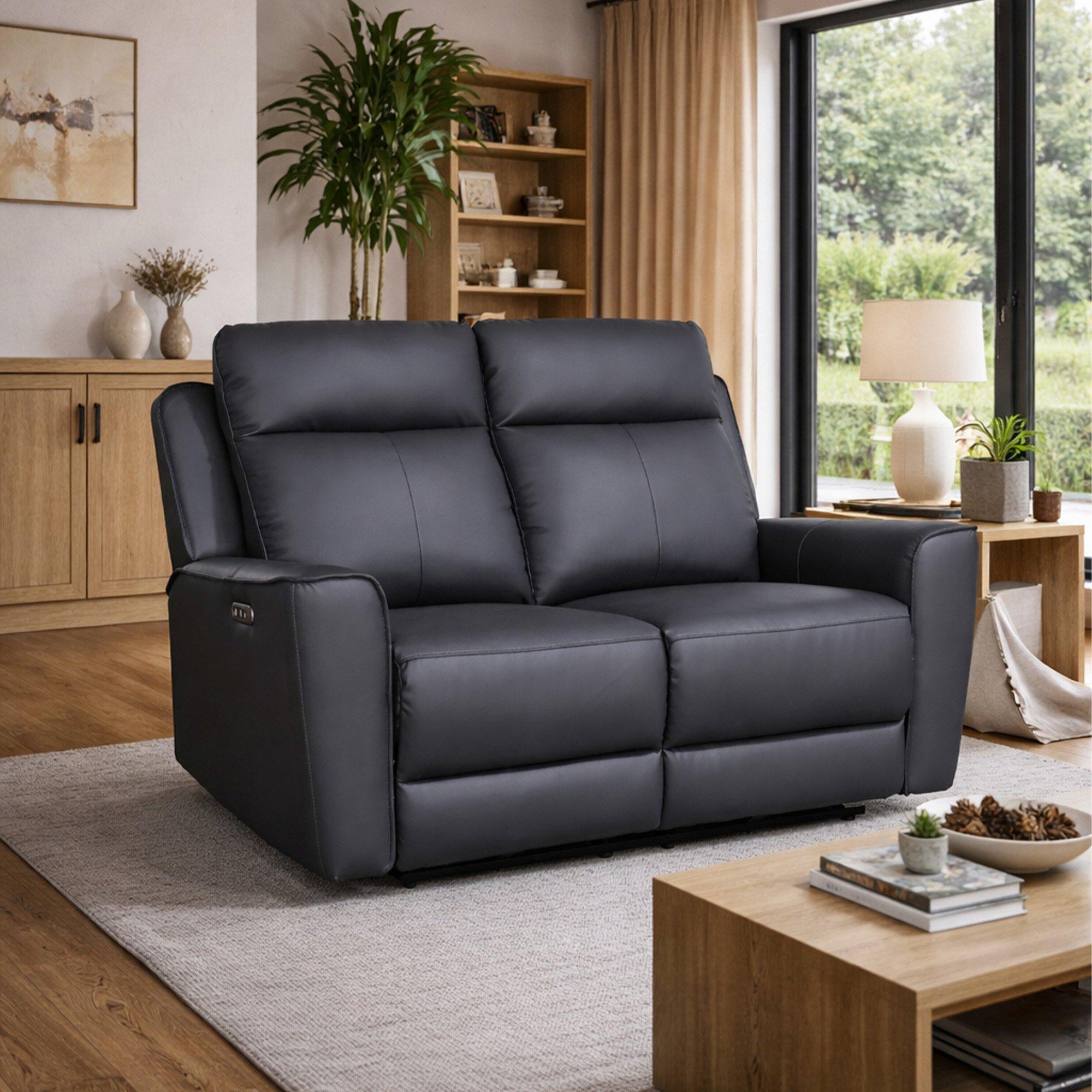 Elmhurst 2 Seater Power Recliner Sofa