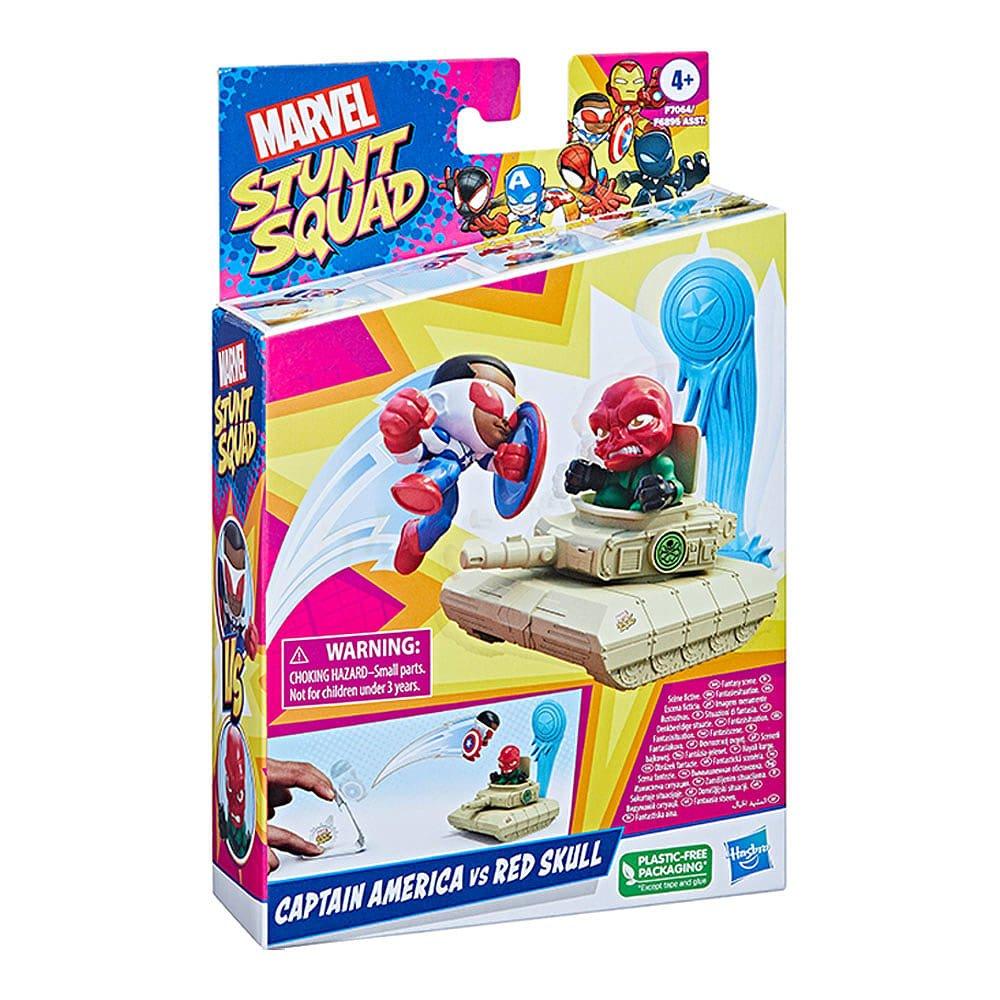 Merchandise - Marvel - MVL CA STUNT SQUAD FIGURE AND TGT - 1