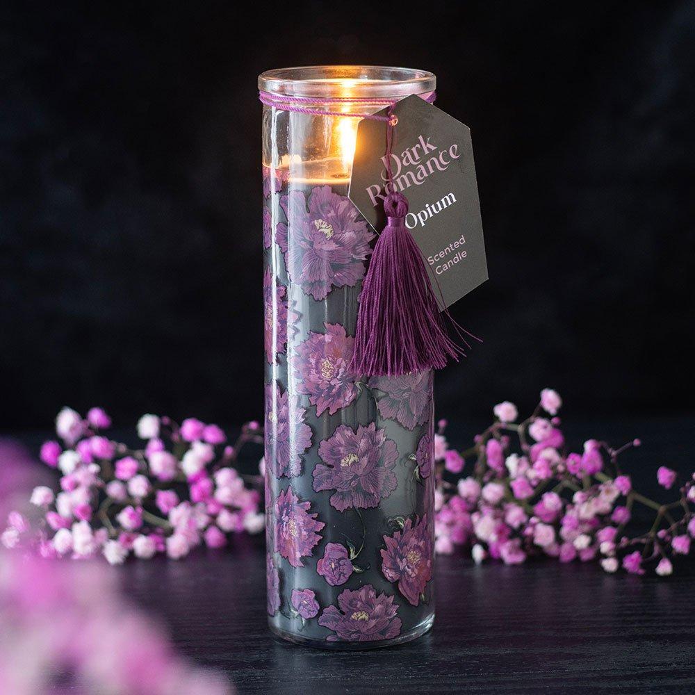 Black - Something Different - Dark Romance Opium Scented Tube Candle - 1