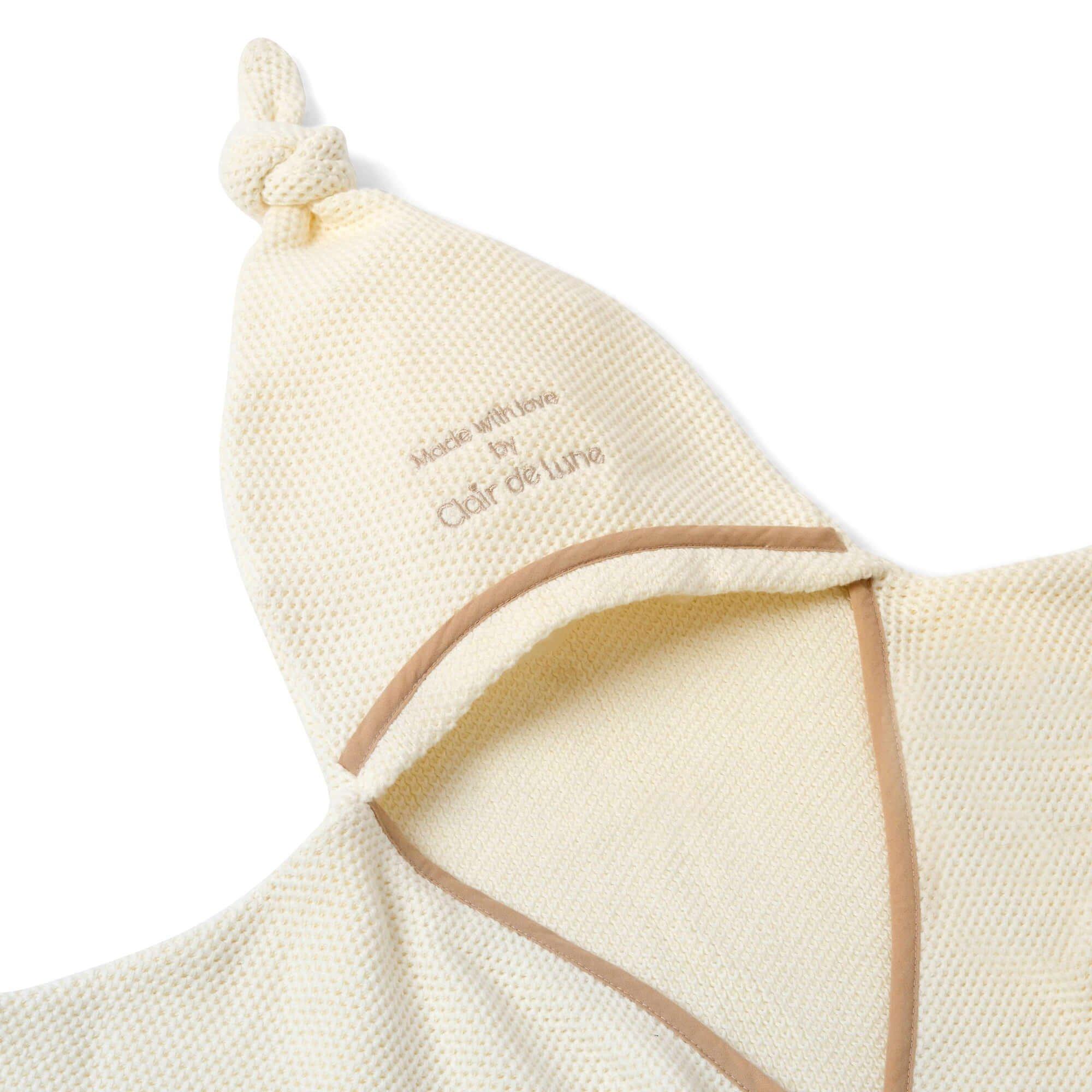 Cream - Clair De Lune - Breathable Star Mesh Organic Wrap 0-6 Months - 6