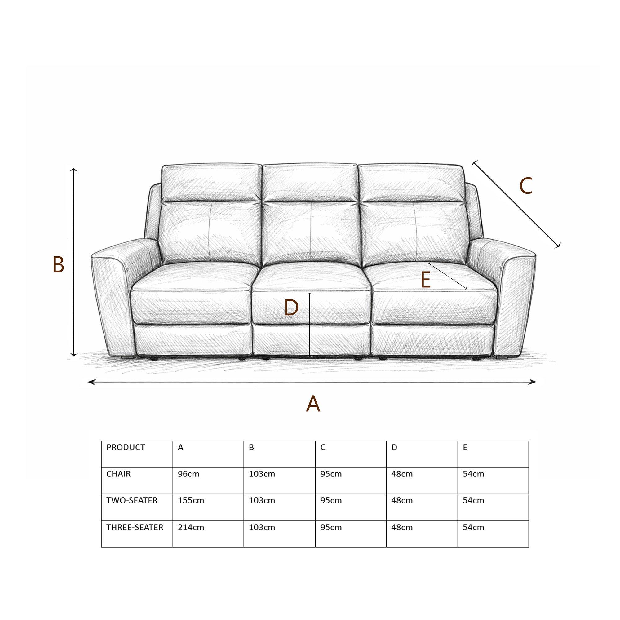 Elephant - Aspire - Elmhurst 3 + 2 + 1 Power Recliner Sofa Suite - 8