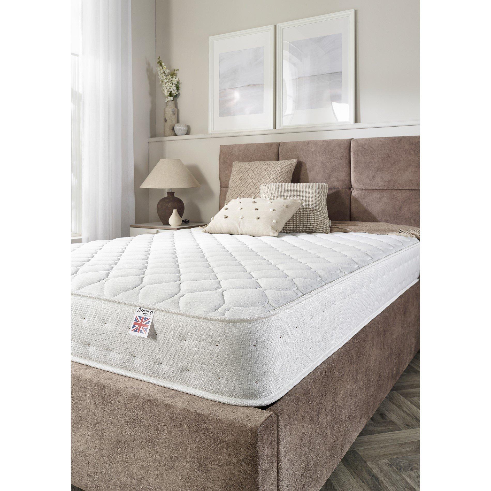 White - Aspire - Quad Layer Pro Hybrid Mattress - 1