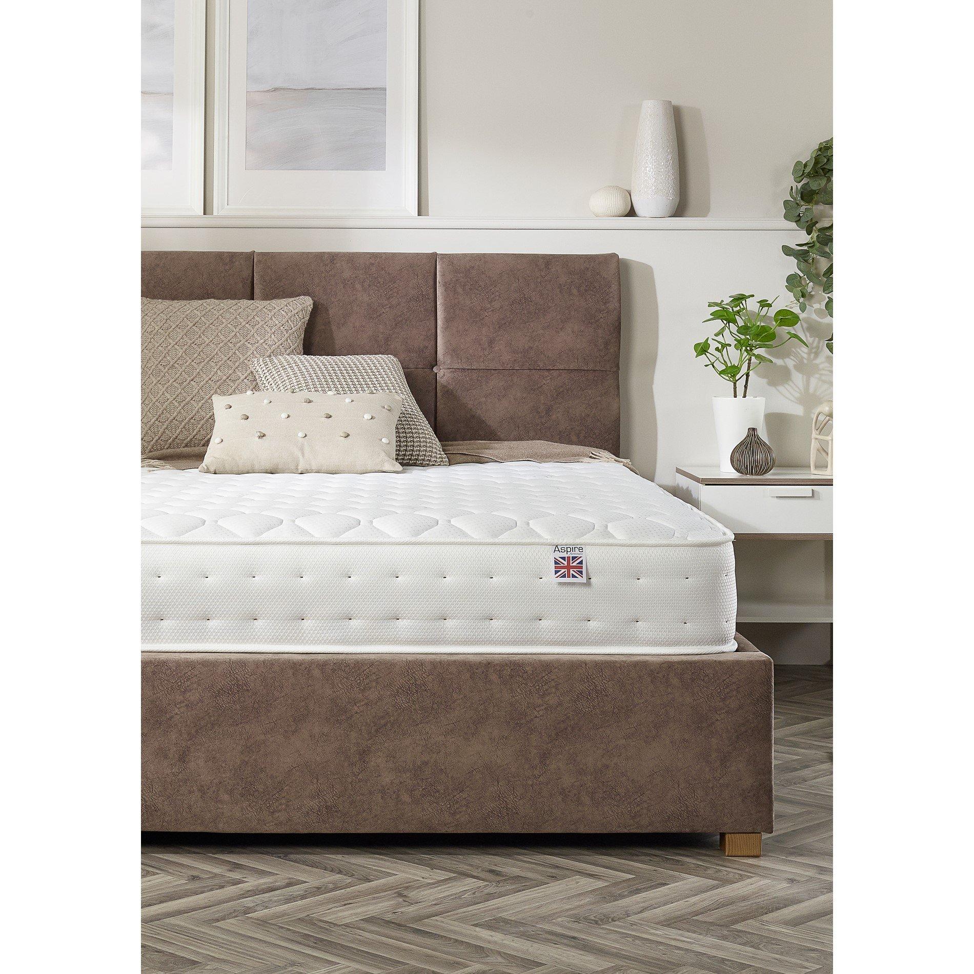 White - Aspire - Quad Layer Pro Hybrid Mattress - 5