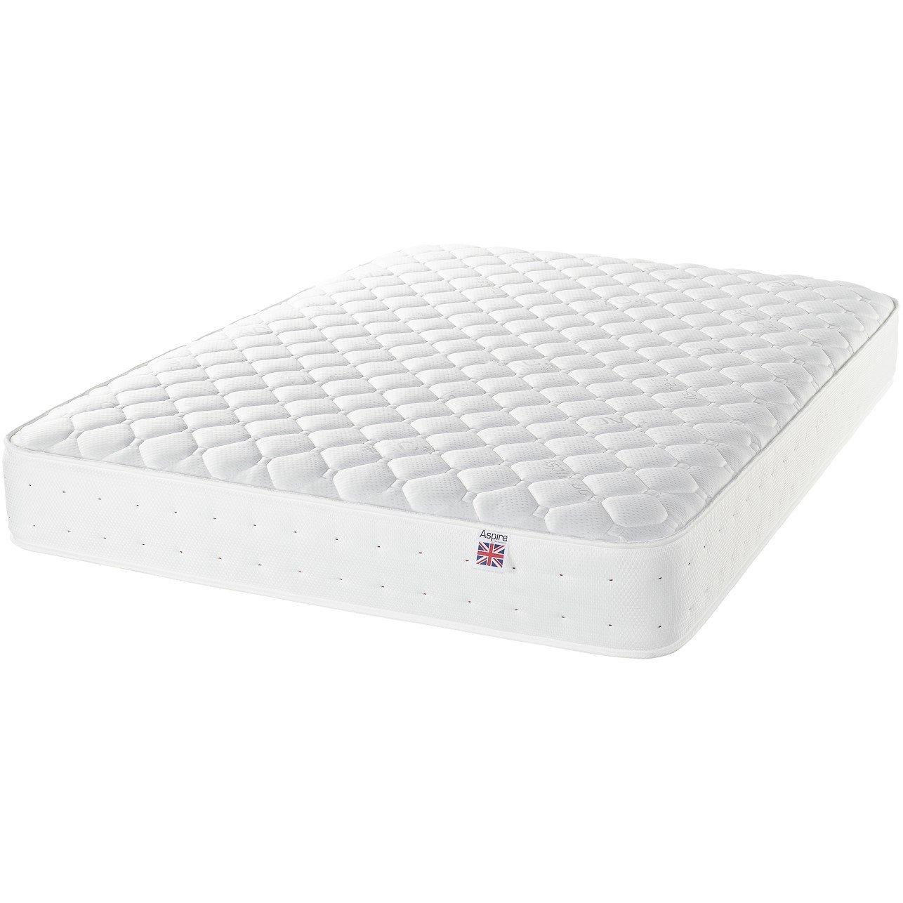 White - Aspire - Quad Layer Pro Hybrid Mattress - 6