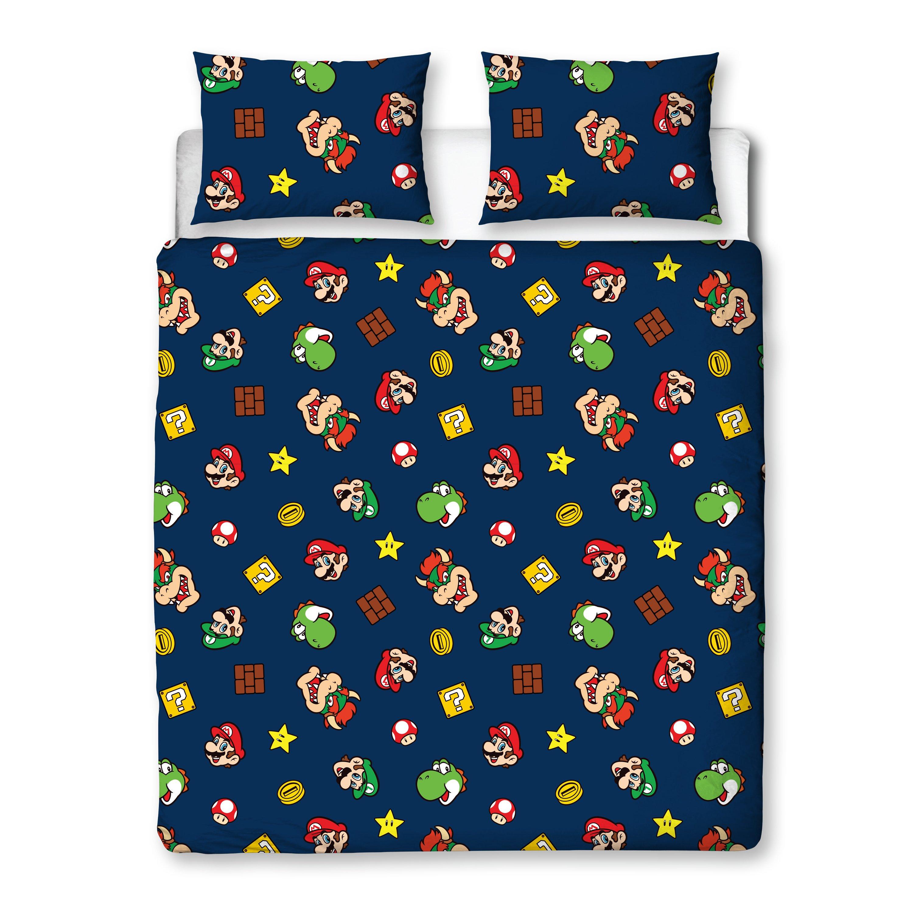 Blue - Nintendo - Nintendo Brothers Double Fleece Duvet - 1