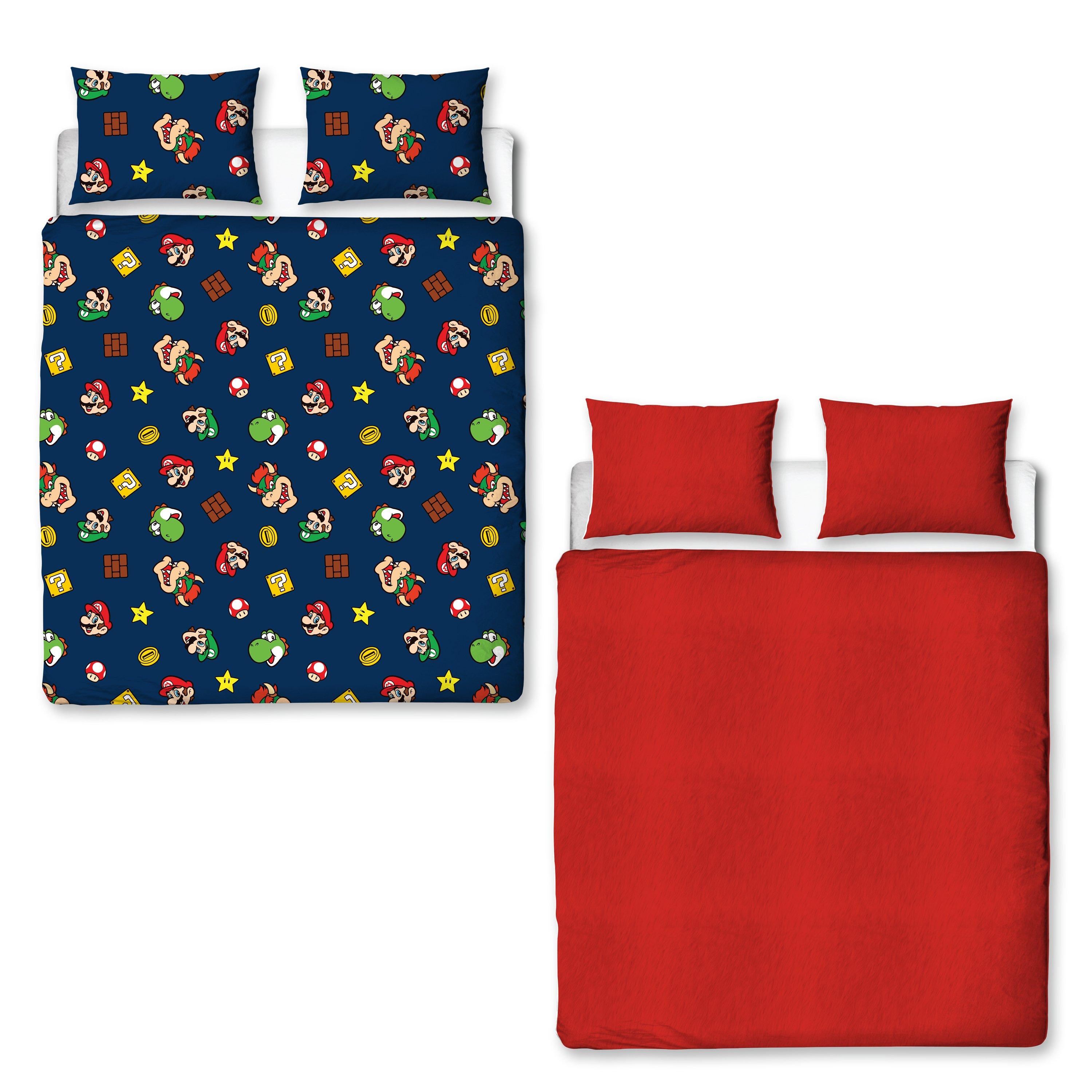 Blue - Nintendo - Nintendo Brothers Double Fleece Duvet - 3