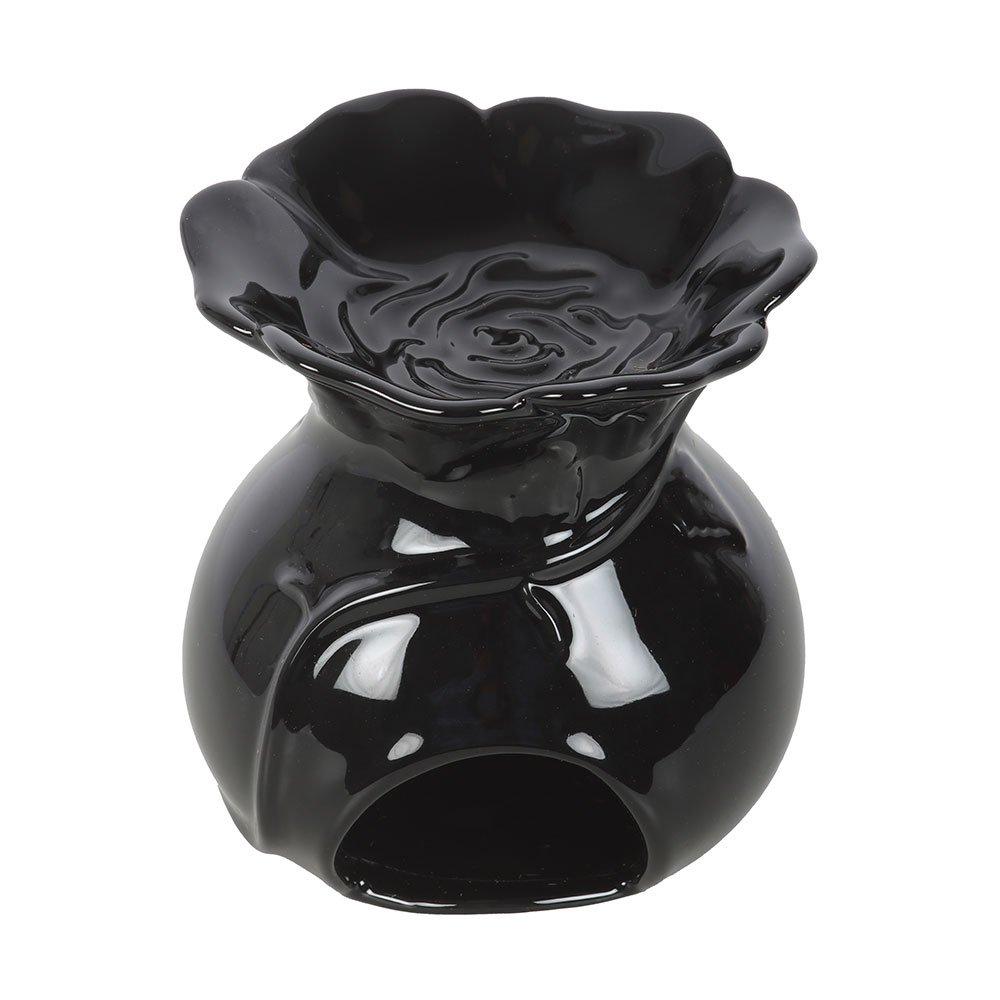 Black - Something Different - Black Rose Oil Burner - 4
