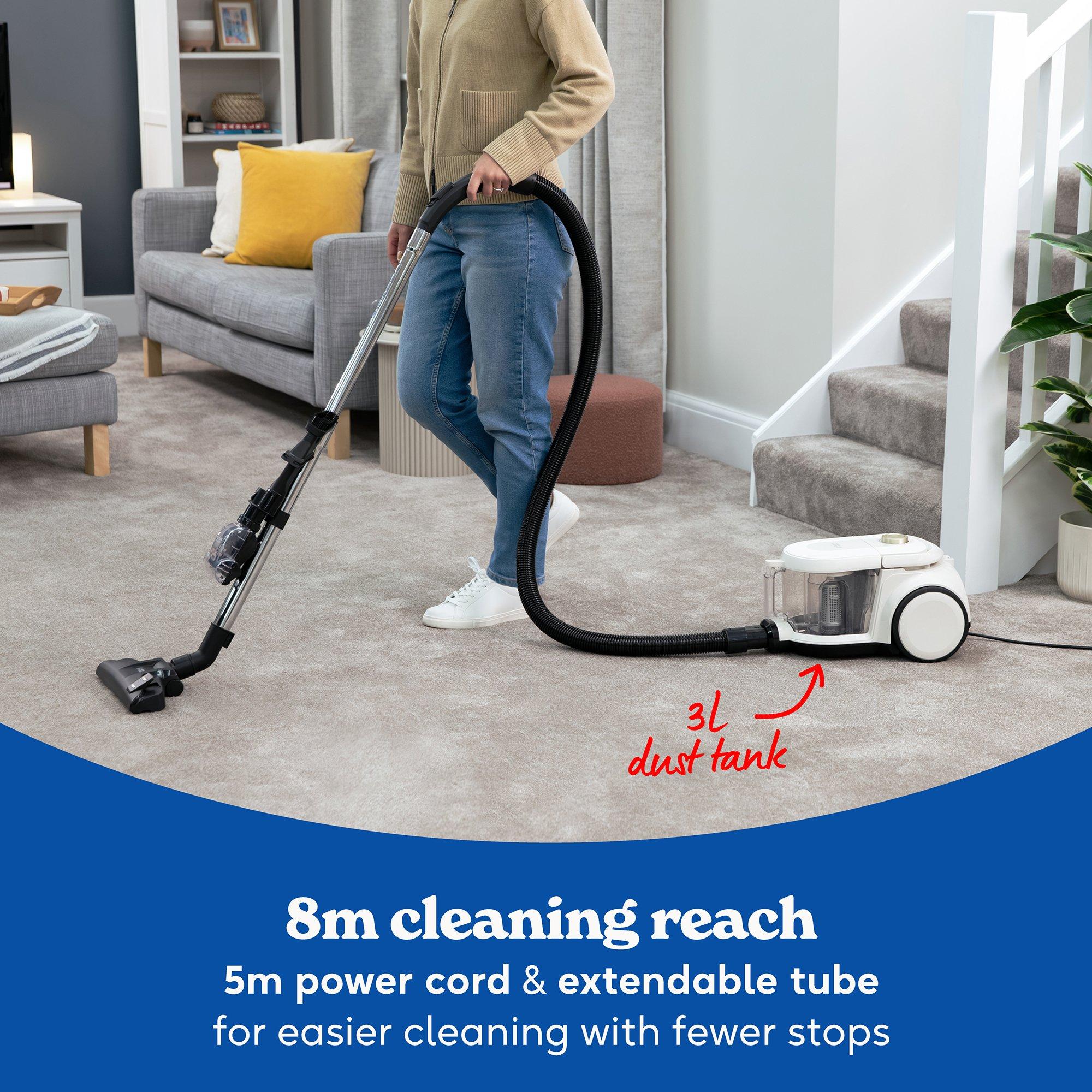 Cream And Gold - Russell Hobbs - RHCV5601CG 3L Cylinder Vacuum in Cream & Gold - 5