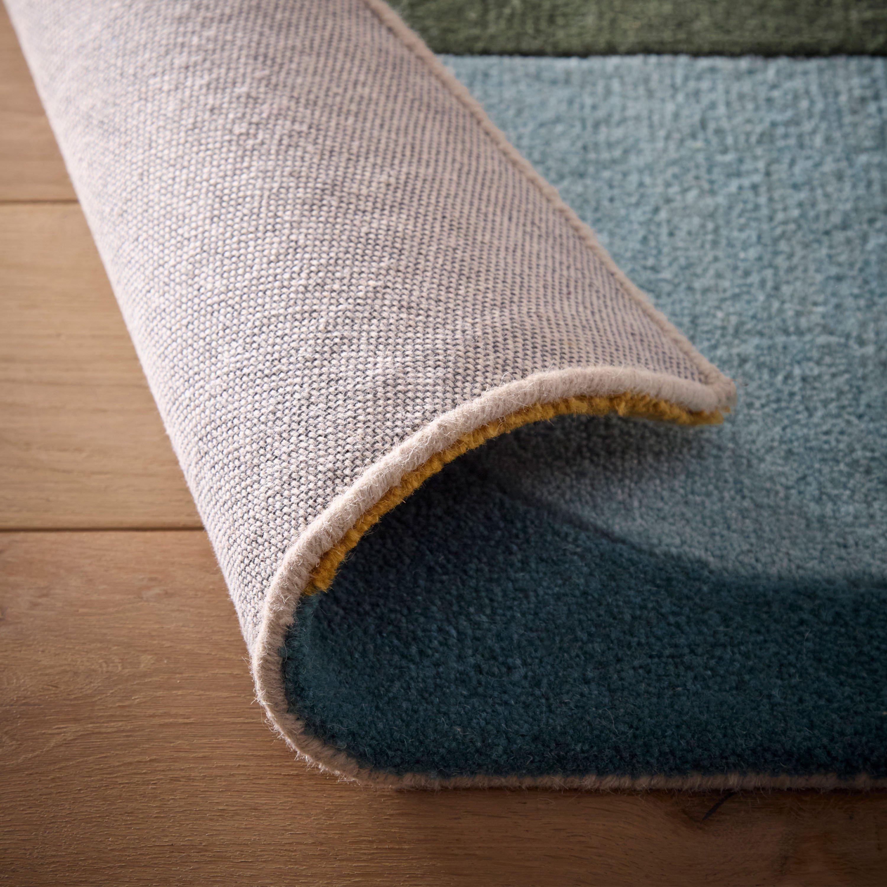 Blue - Origin - Retro Rug - 4