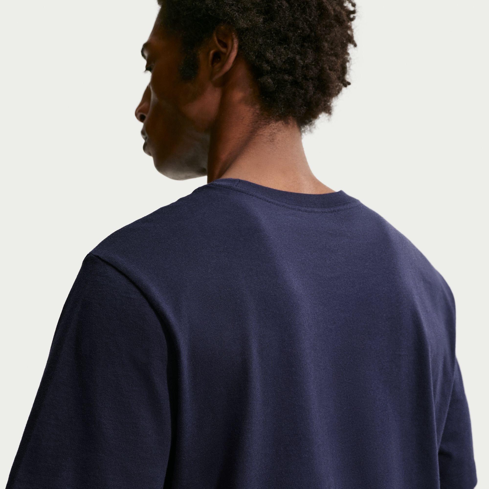 Marineblauw/Goud - Nike - Men's France Short Sleeve T-Shirt - 2