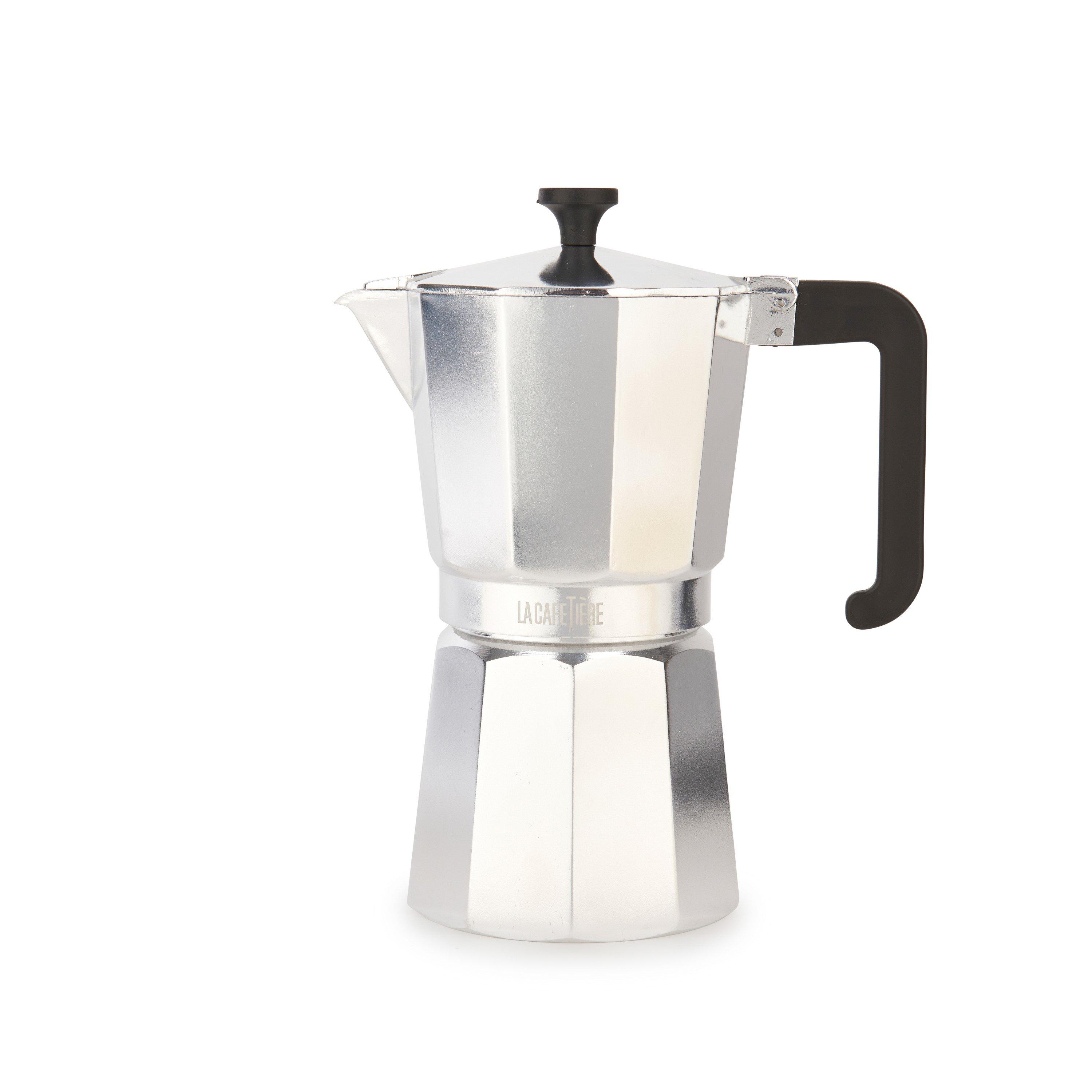 La Cafetiere  La Cafetière Venice Aluminium Espresso Maker - Silver - 470ml