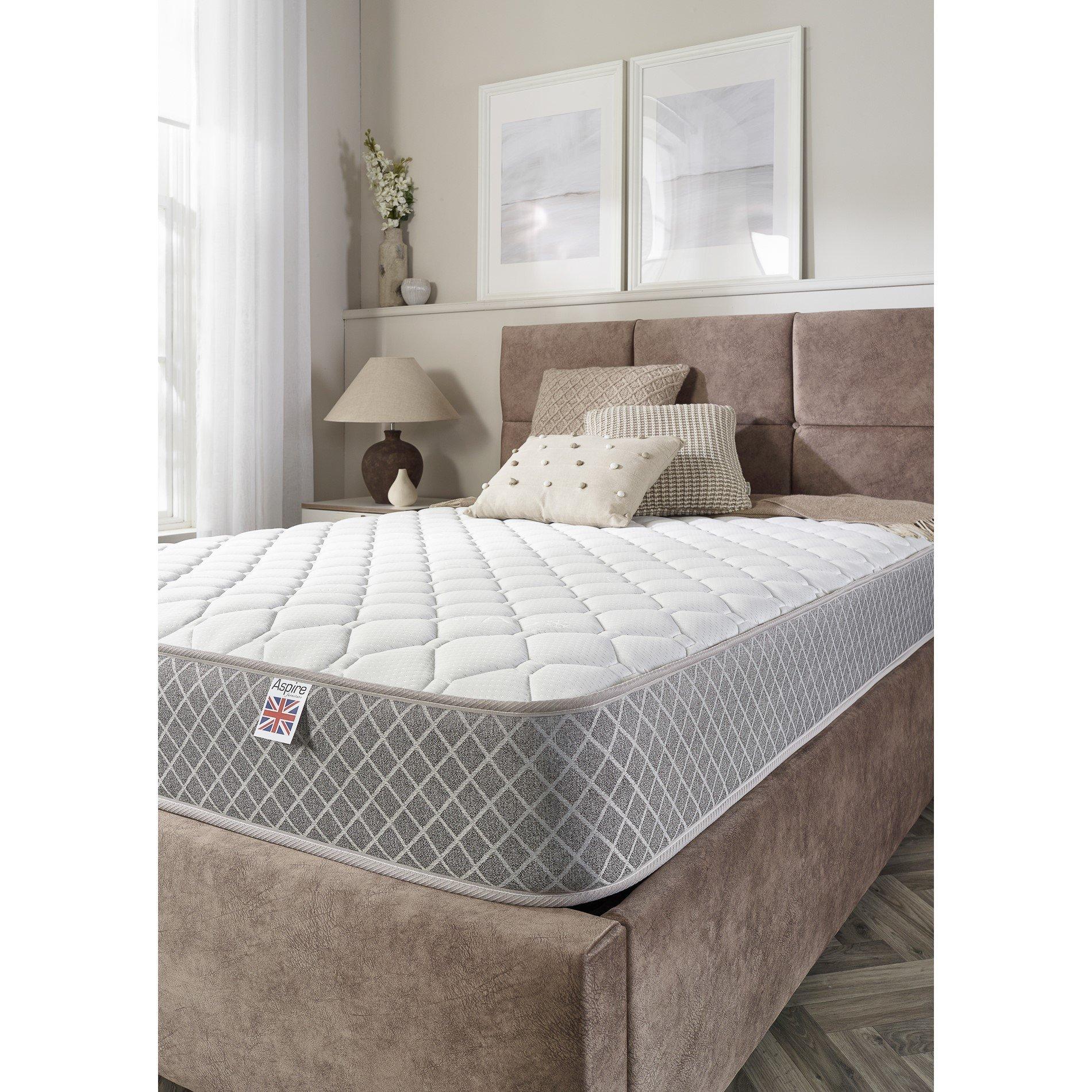 White - Aspire - Triple Layer Pro Hybrid Mattress - 1