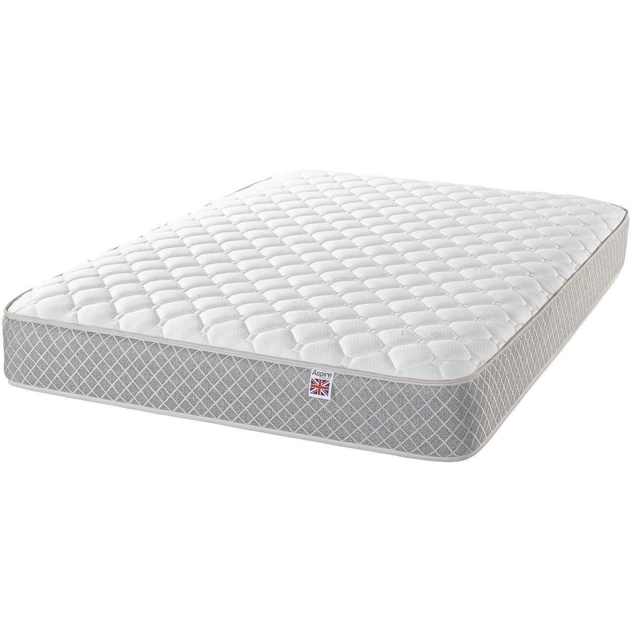 White - Aspire - Triple Layer Pro Hybrid Mattress - 5