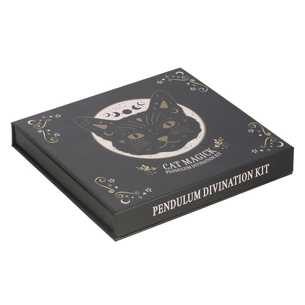 White - Something Different - Black Cat Magick Pendulum Divination Kit - 3