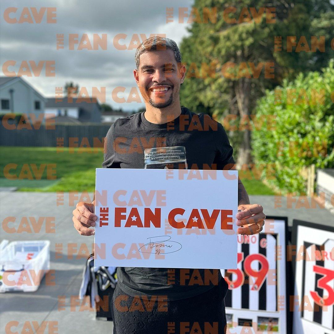Black & White - The Fan Cave - Bruno Guimaraes Signed Newcastle United 23-24 Shir - 2